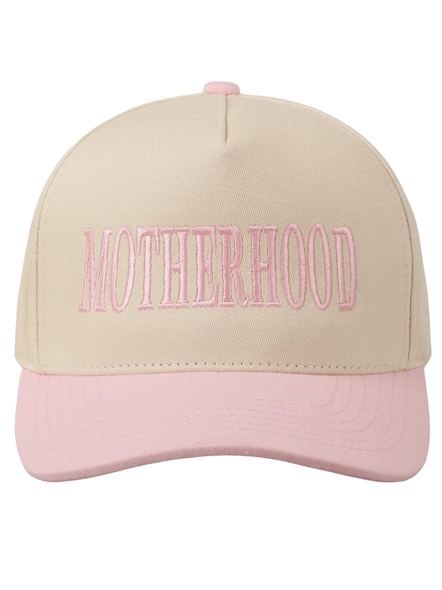 Motherhood Embroidered Two-Tone Trucker Hat