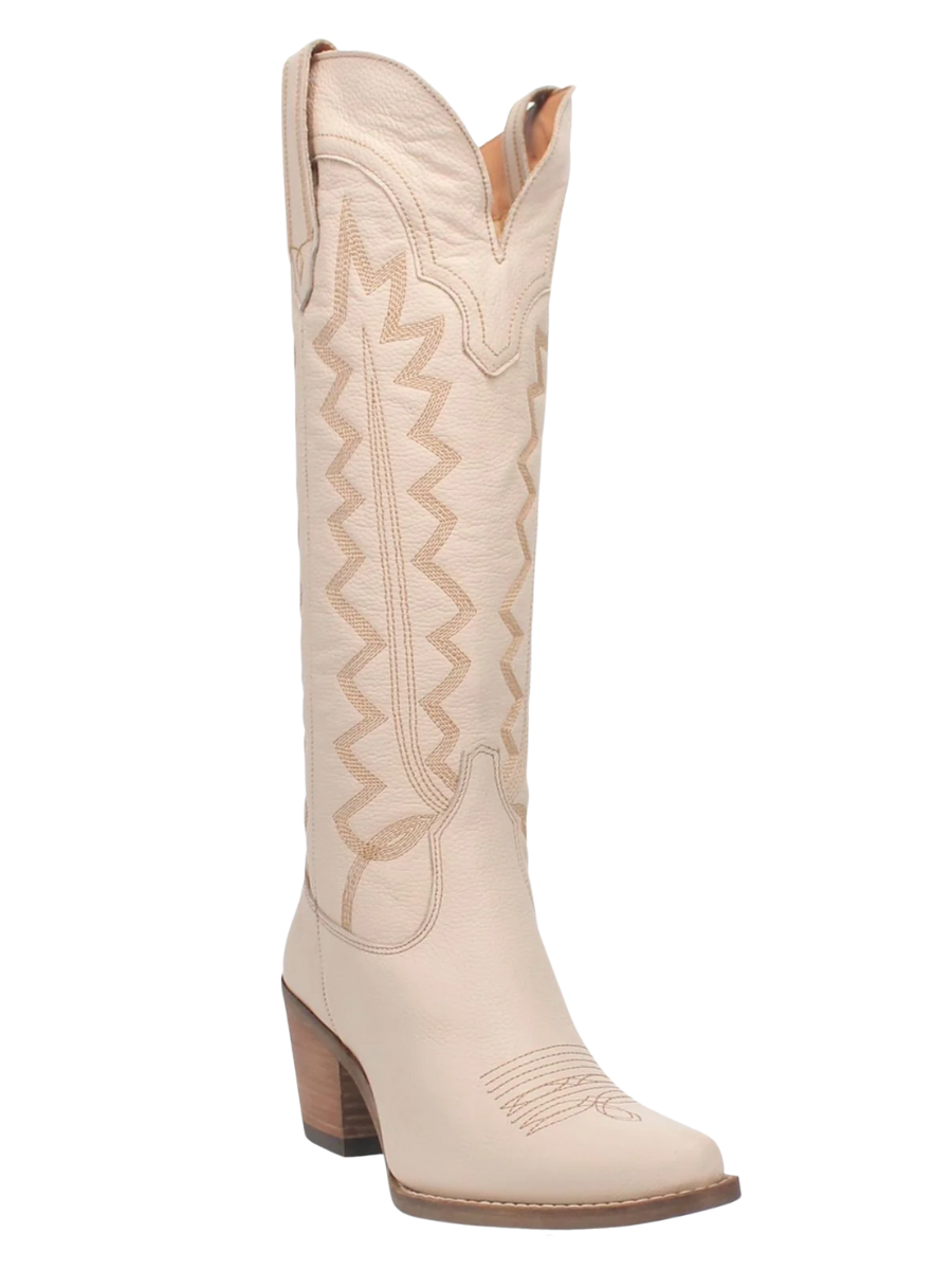 High Cotton White Cowboy Boots