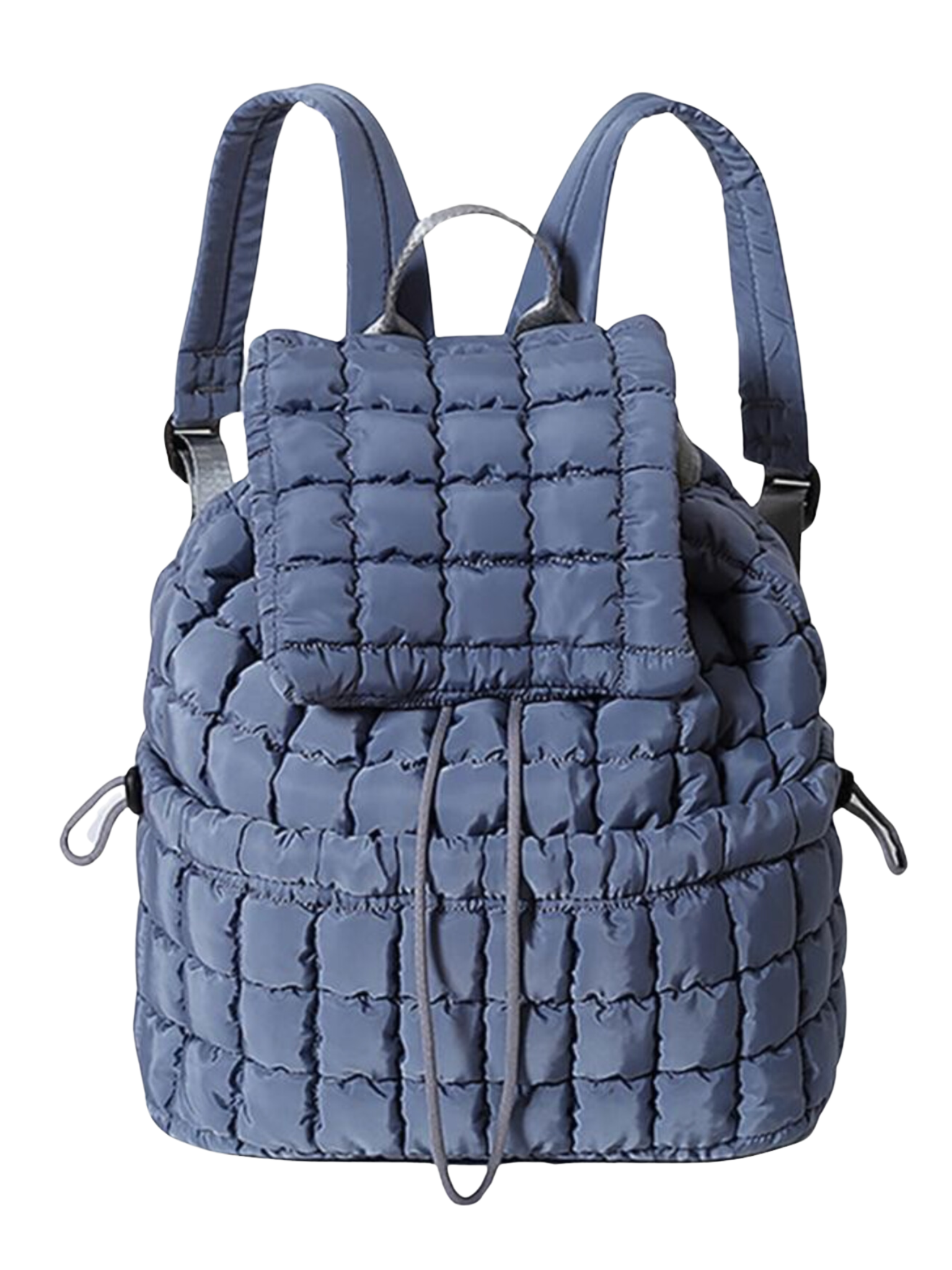 Quilted Drawstring Backpack