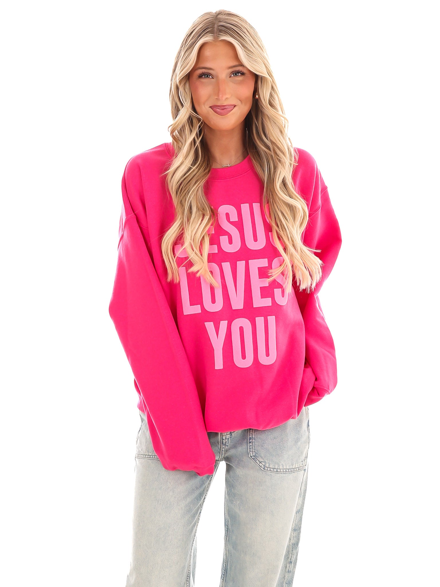 Jesus Loves You Sweatshirt