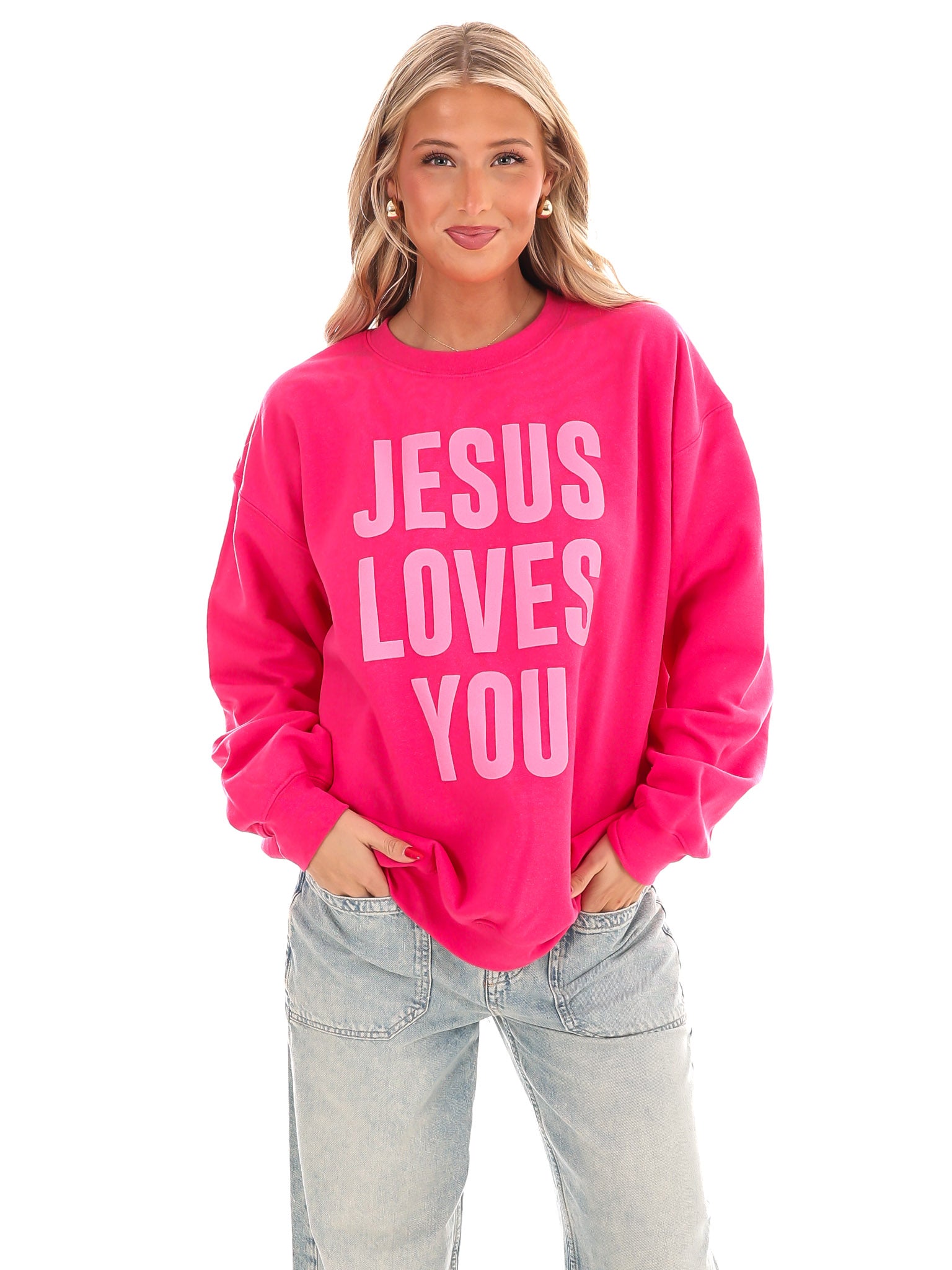 Jesus Loves You Sweatshirt