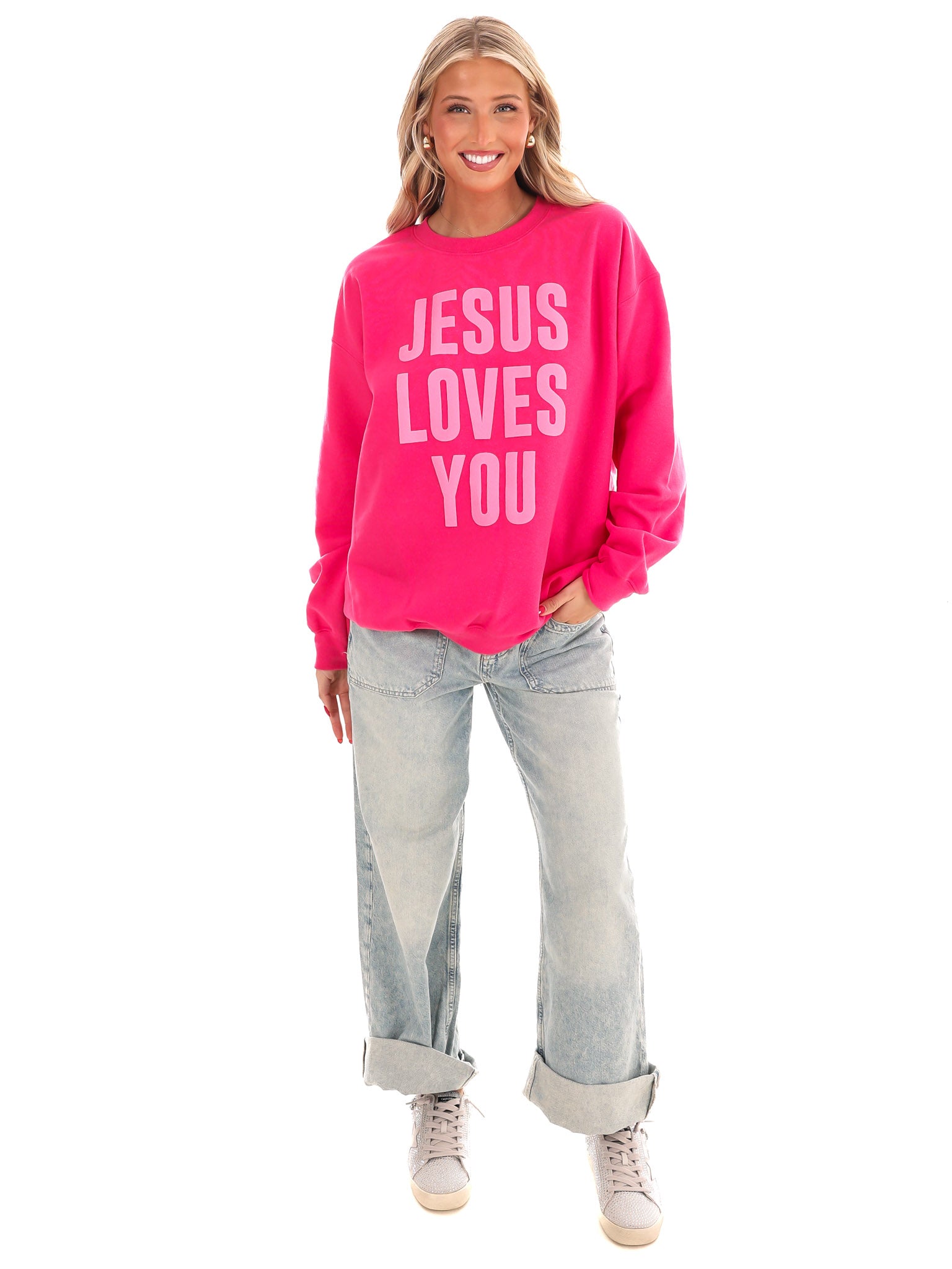 Jesus Loves You Sweatshirt
