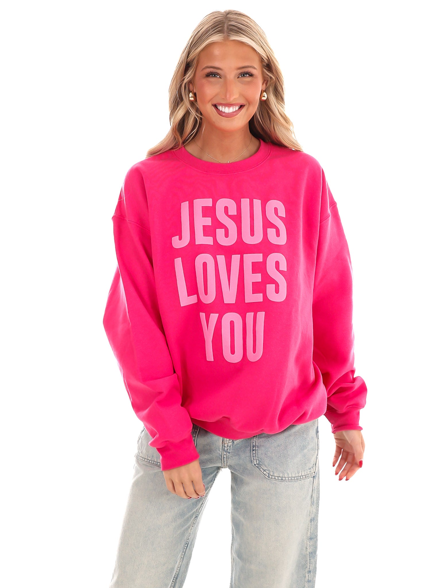 Jesus Loves You Sweatshirt