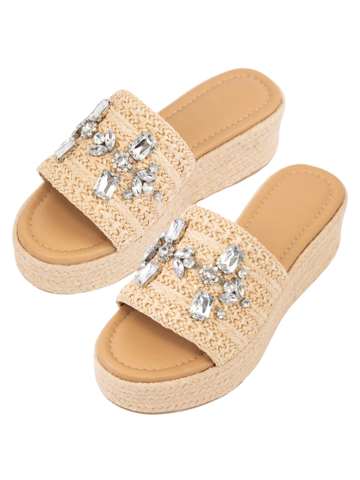 Studded Platform Sandals