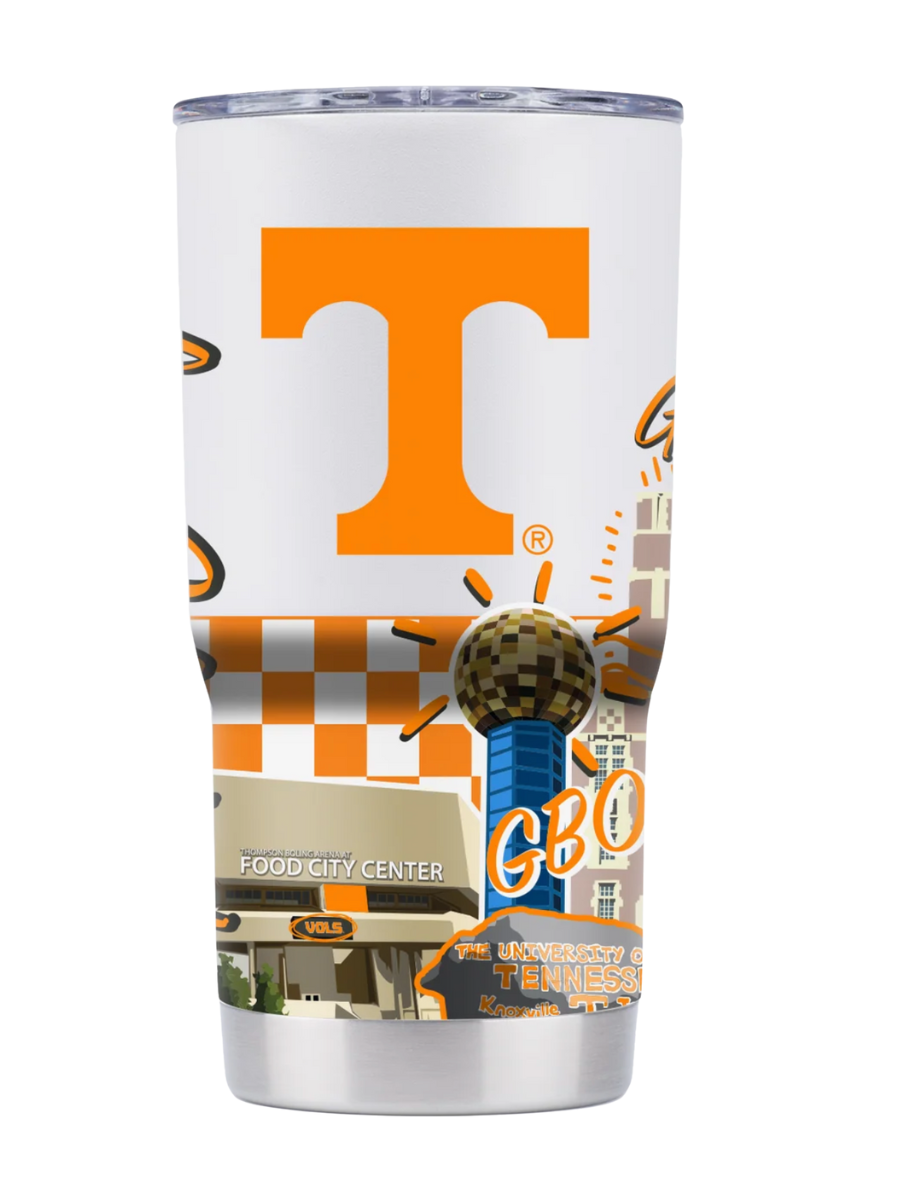 Tennessee Campus Icons Tumbler