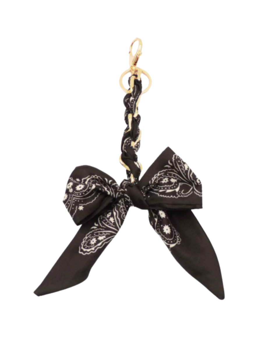Scarf Bow Bag Charm