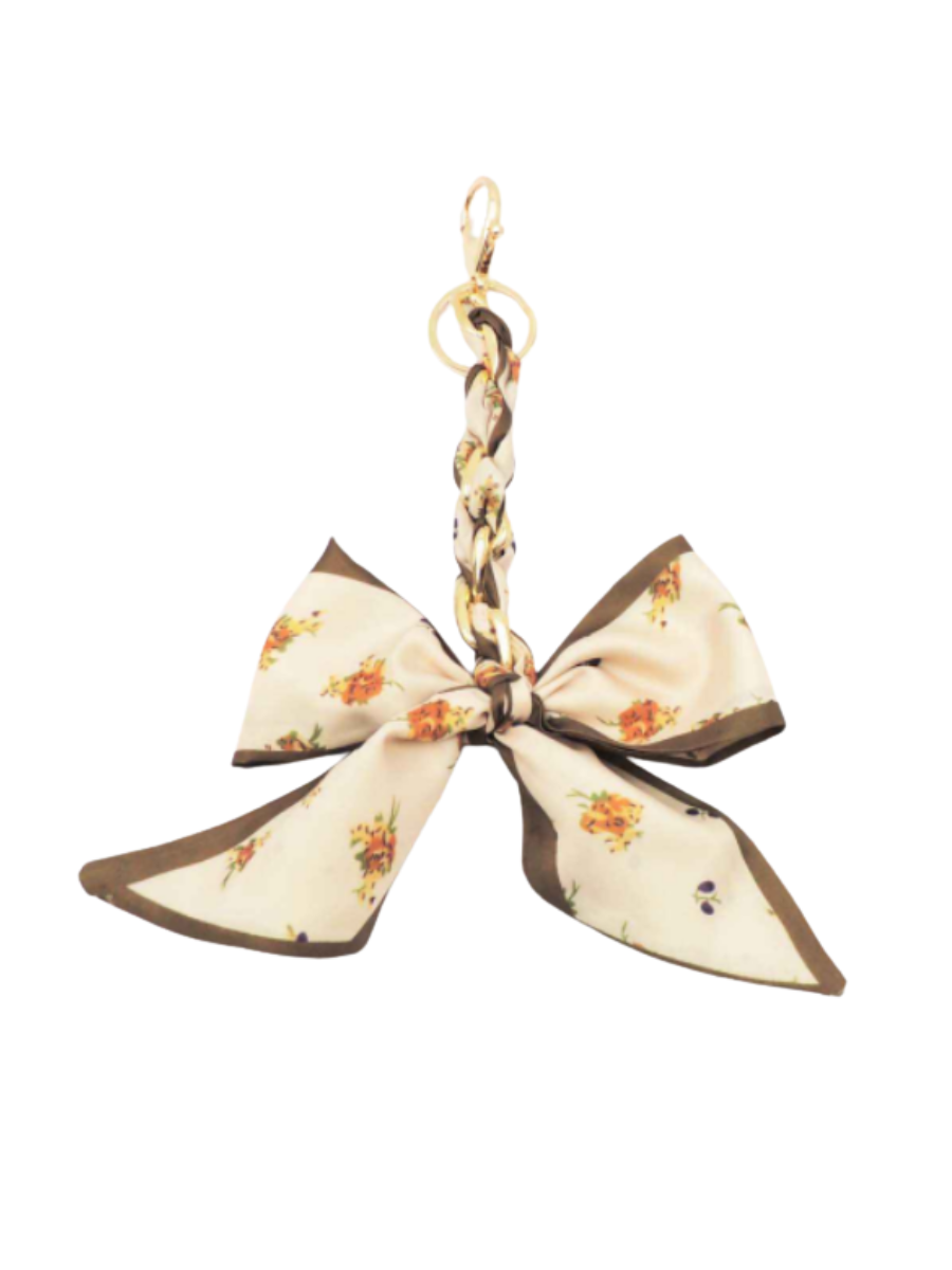 Scarf Bow Bag Charm