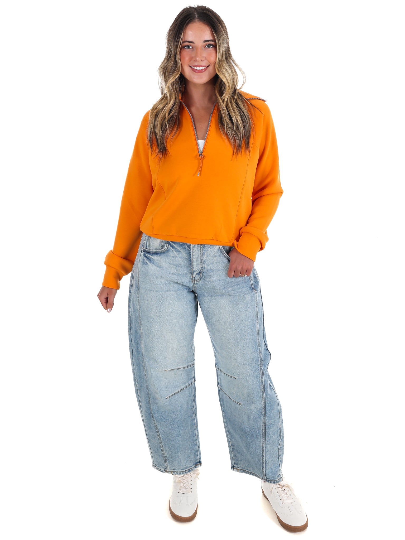 Spanx AirEssentials Half Zip Pullover