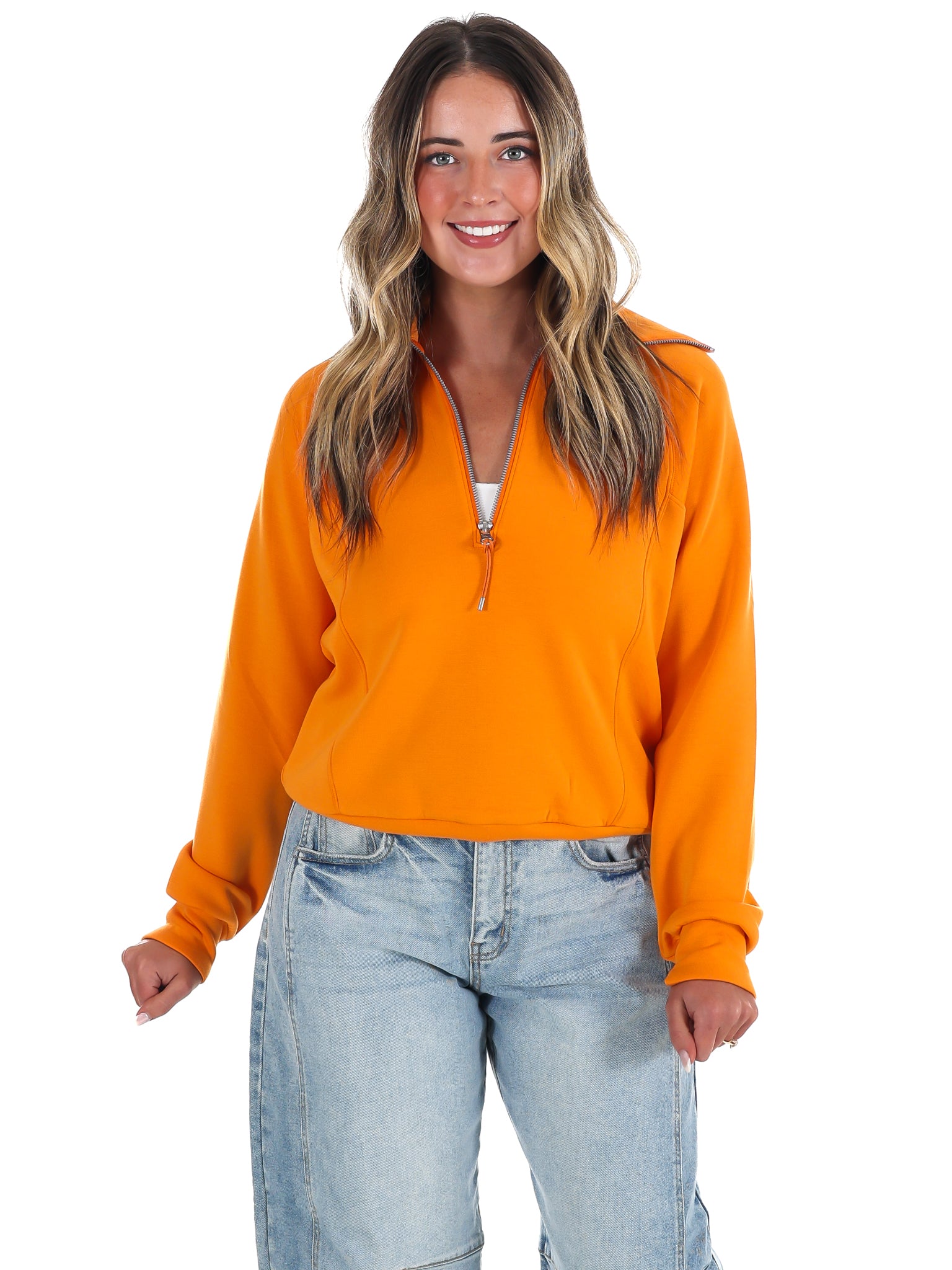 Spanx AirEssentials Half Zip Pullover