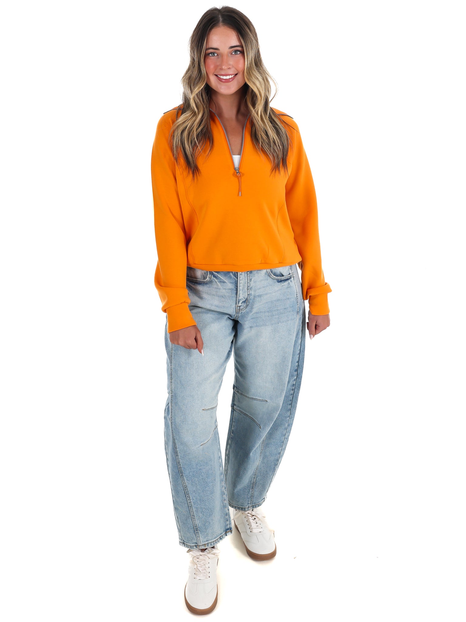 Spanx AirEssentials Half Zip Pullover