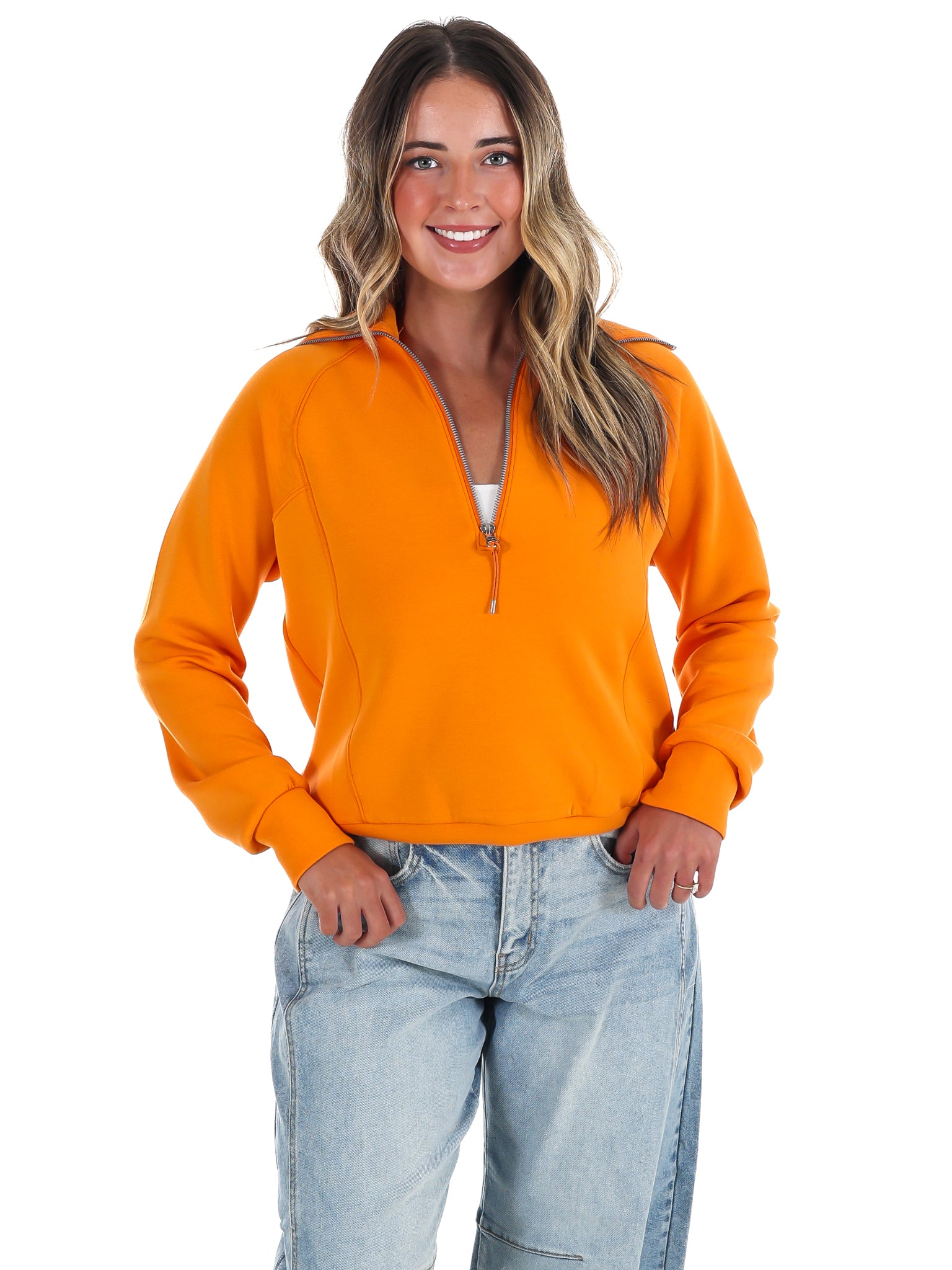 Spanx AirEssentials Half Zip Pullover