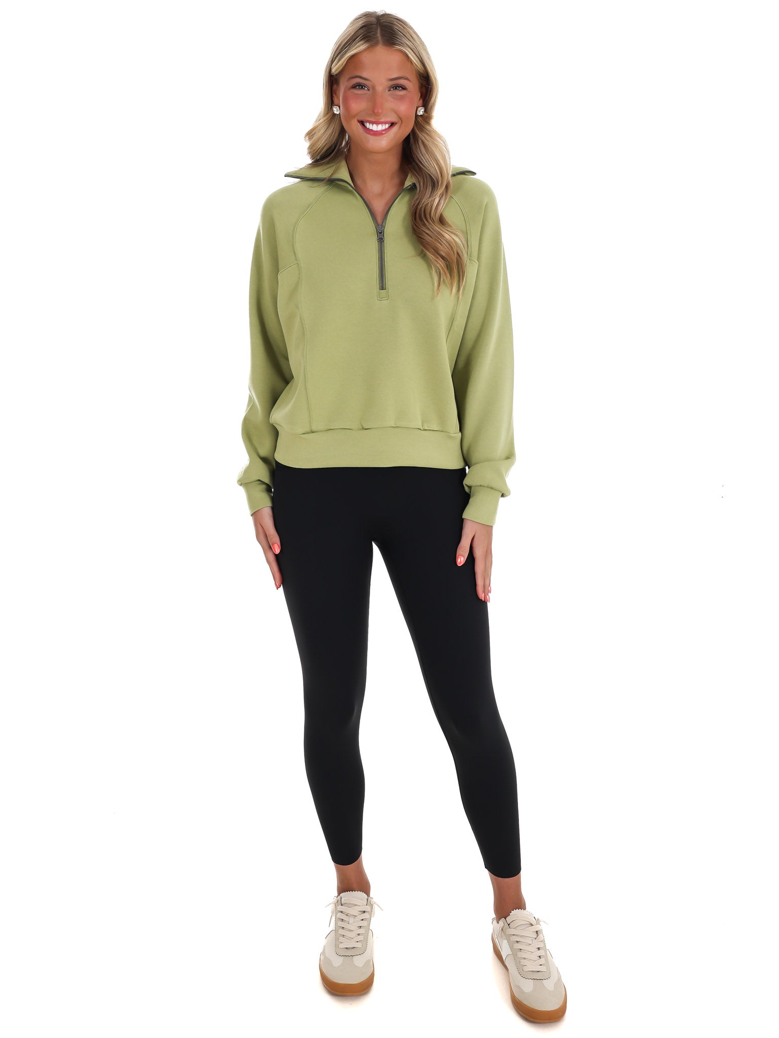 Spanx AirEssentials Half Zip Pullover