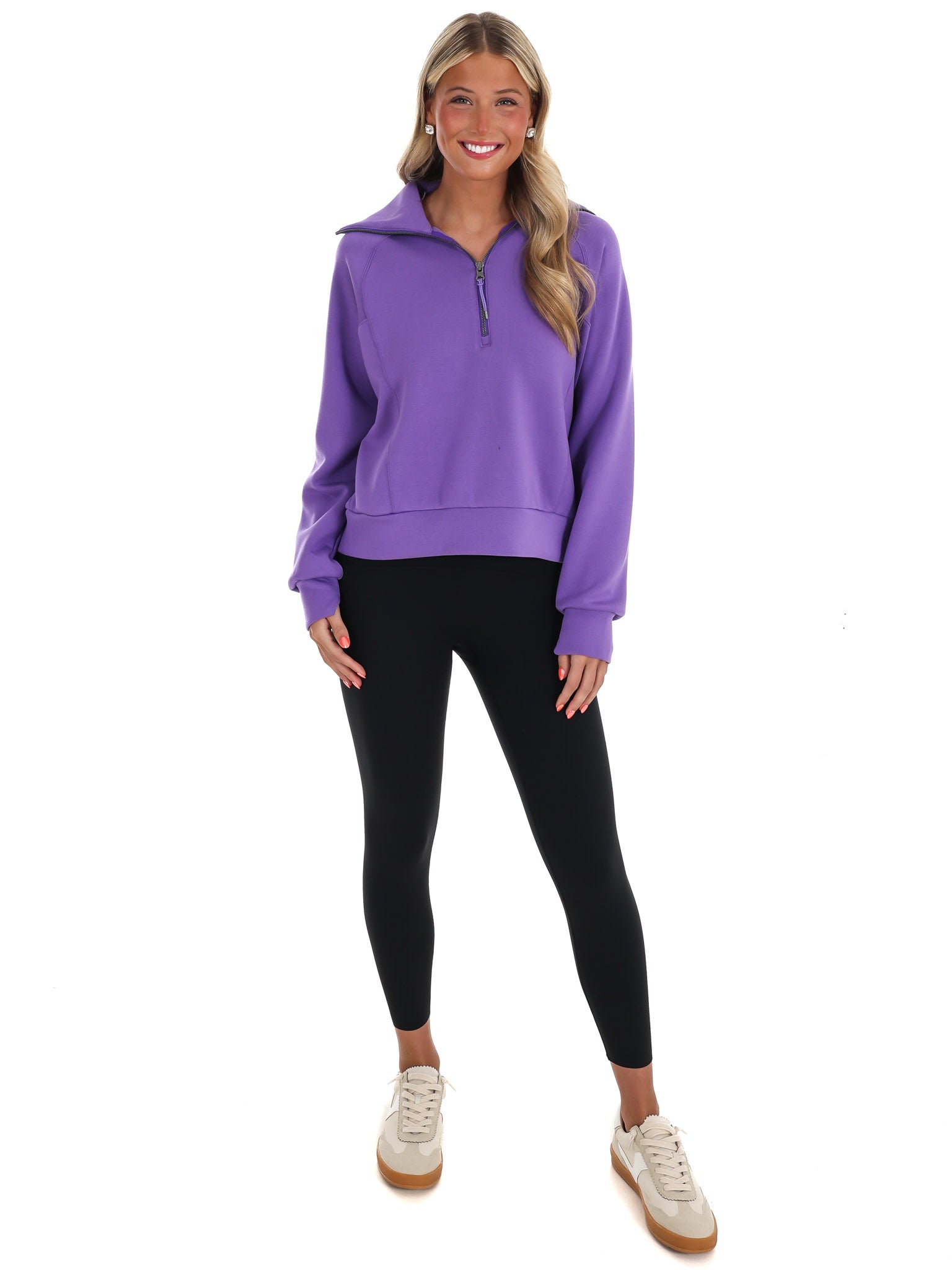 Spanx AirEssentials Half Zip Pullover