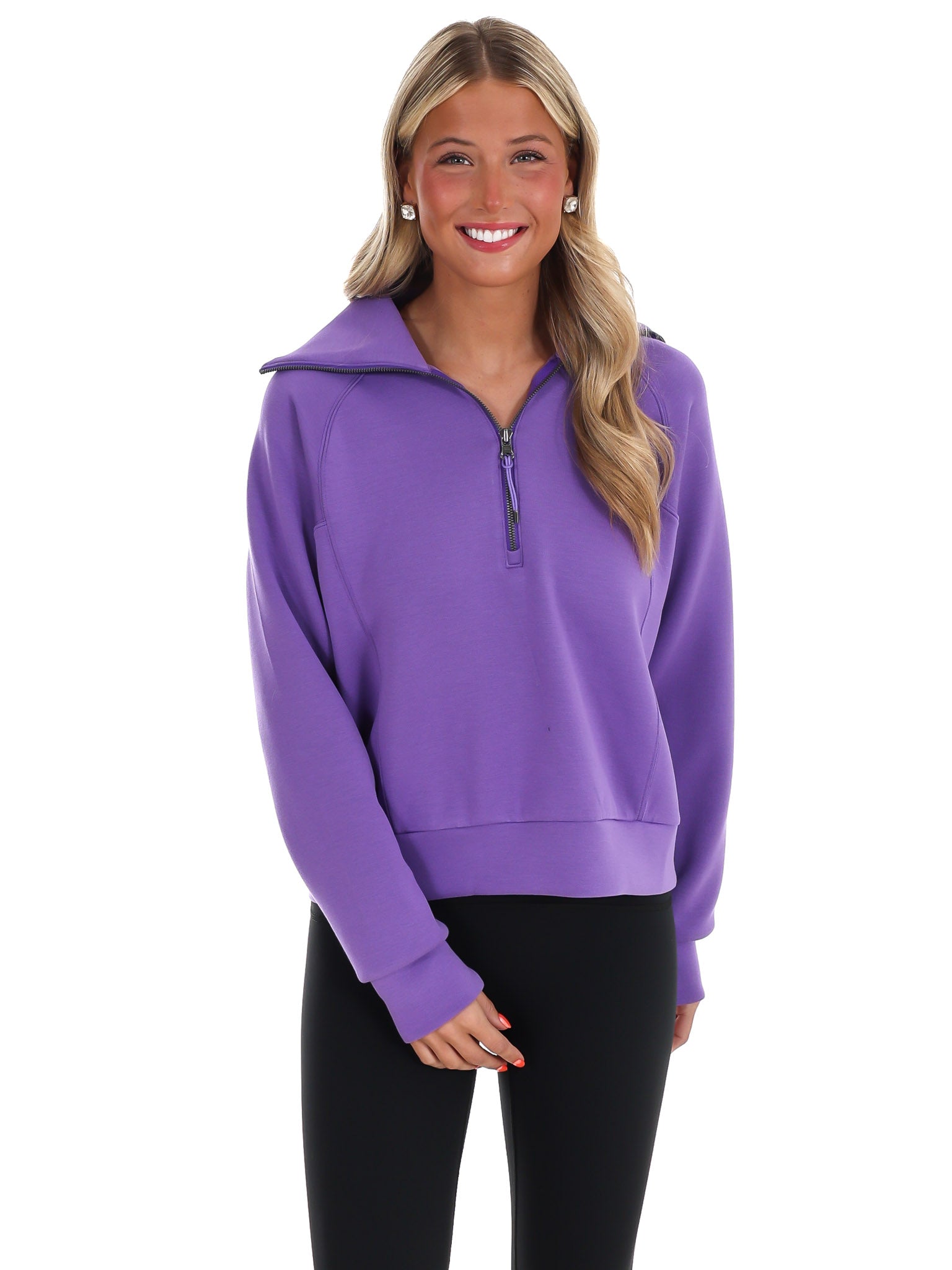Spanx AirEssentials Half Zip Pullover