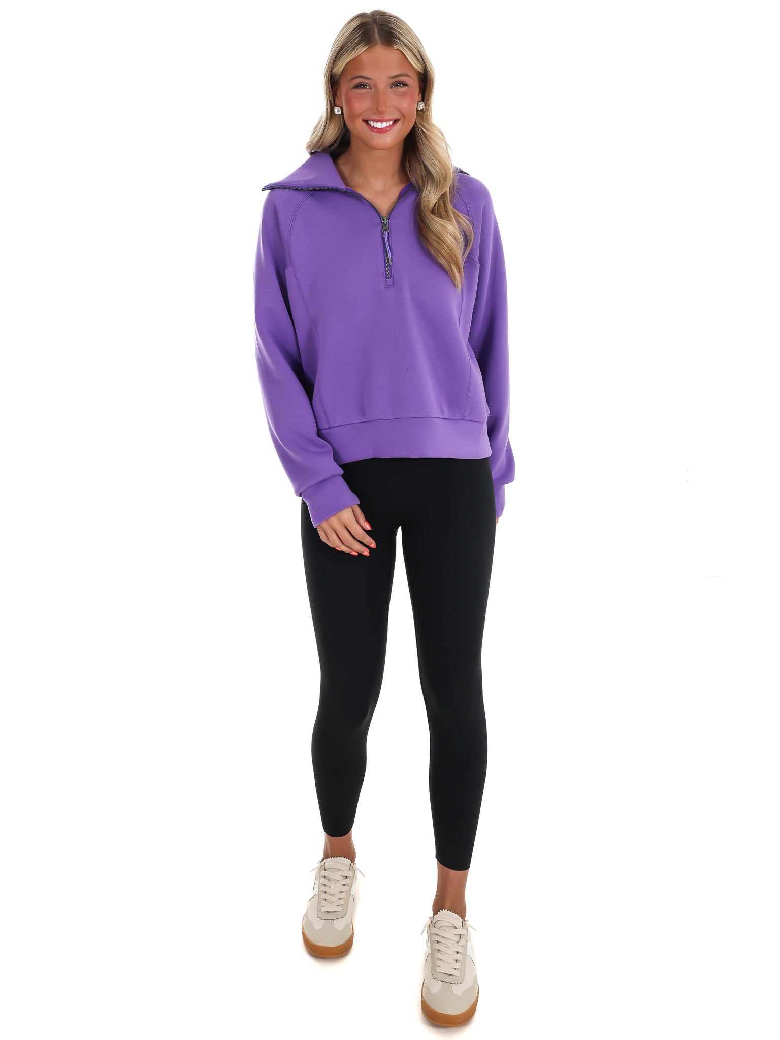 Spanx AirEssentials Half Zip Pullover