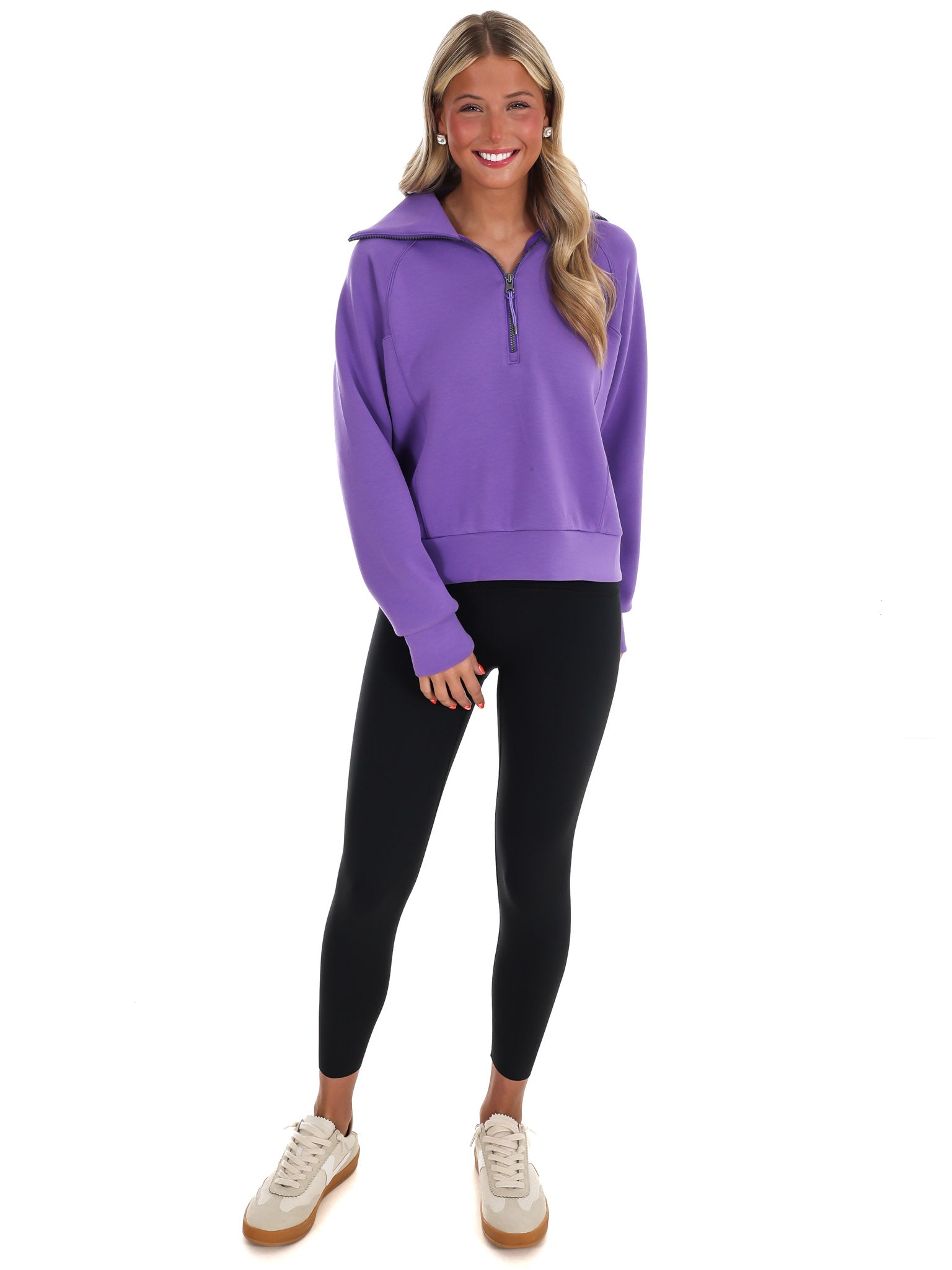 Spanx AirEssentials Half Zip Pullover