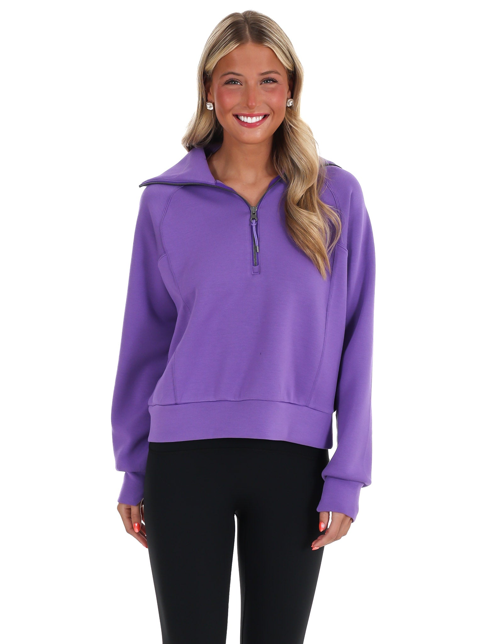 Spanx AirEssentials Half Zip Pullover