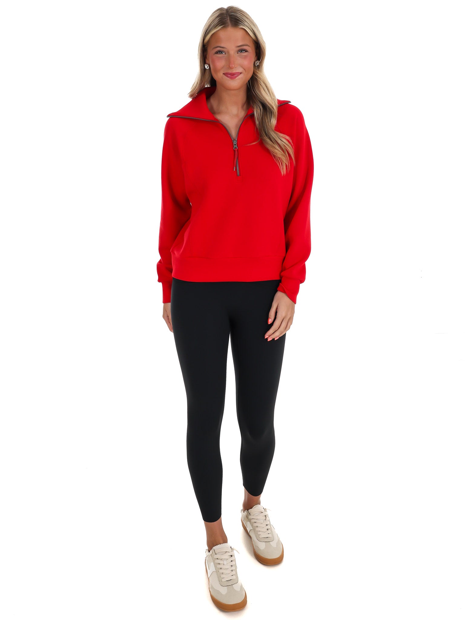 Spanx AirEssentials Half Zip Pullover