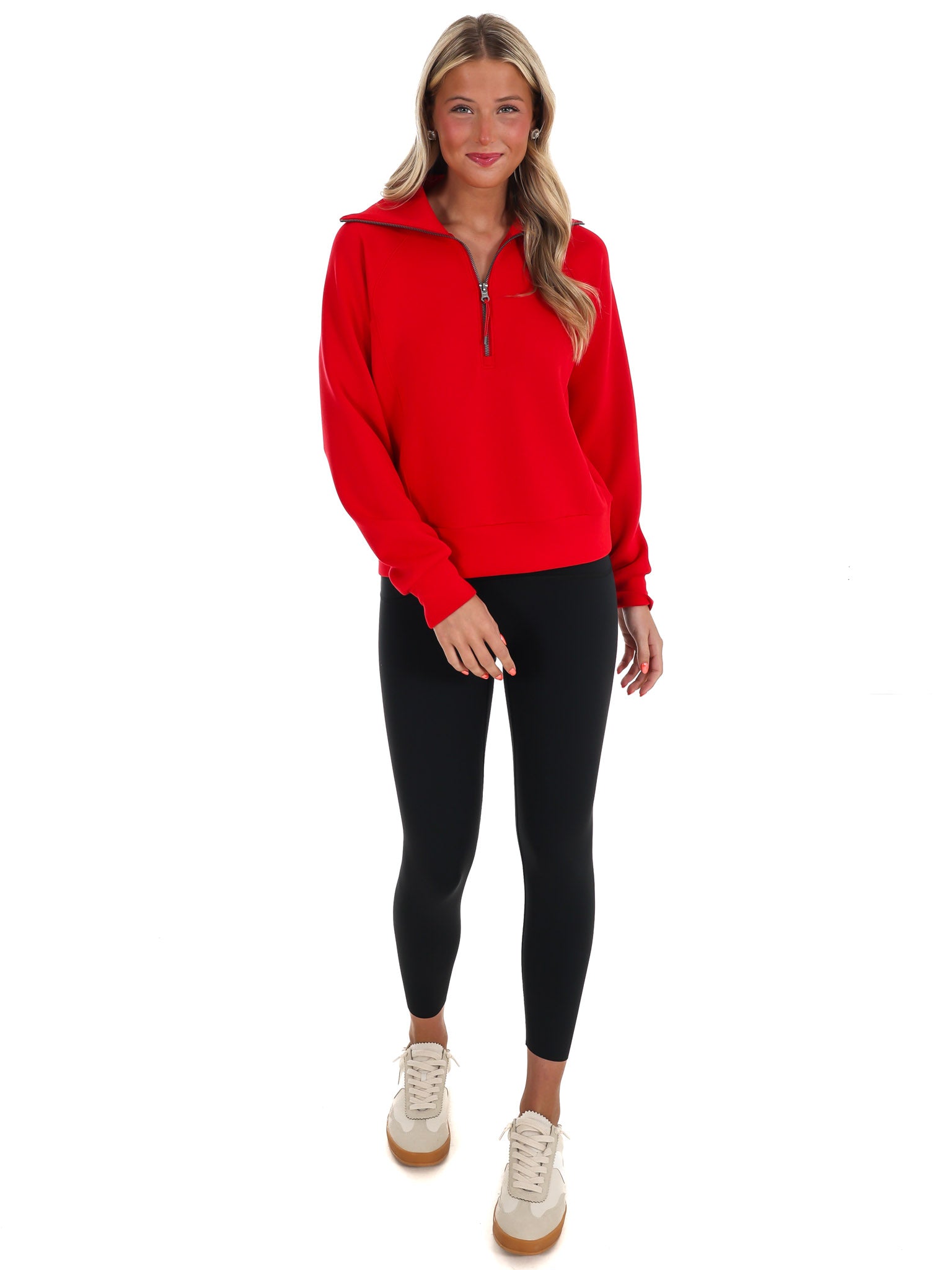 Spanx AirEssentials Half Zip Pullover