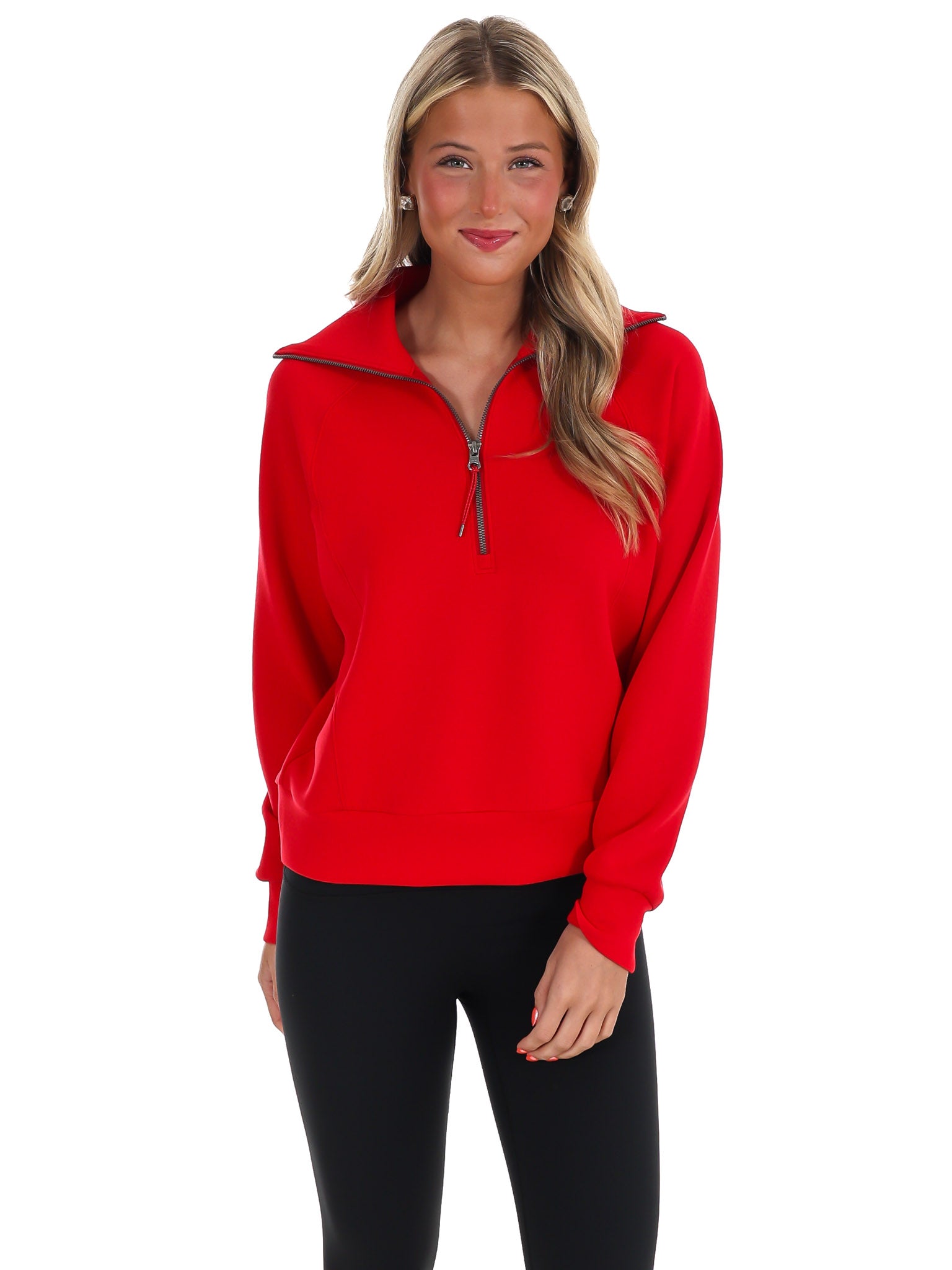 Spanx AirEssentials Half Zip Pullover