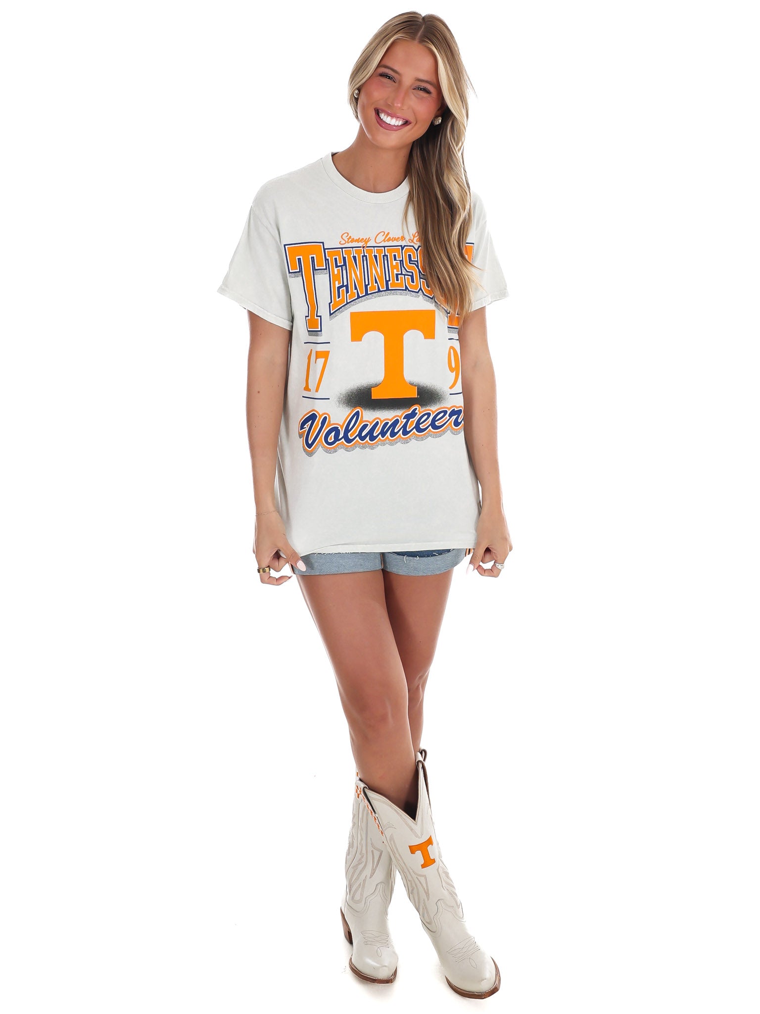 '47 x Stoney Clover Lane Tennessee Glitter Spirit Vintage Tee