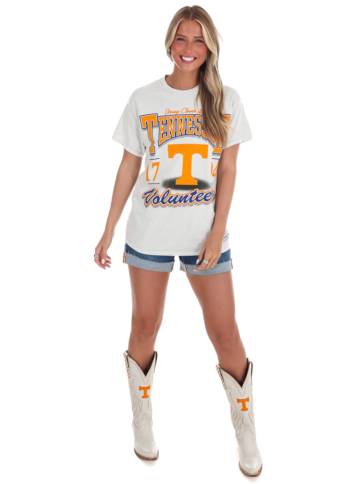 '47 x Stoney Clover Lane Tennessee Glitter Spirit Vintage Tee