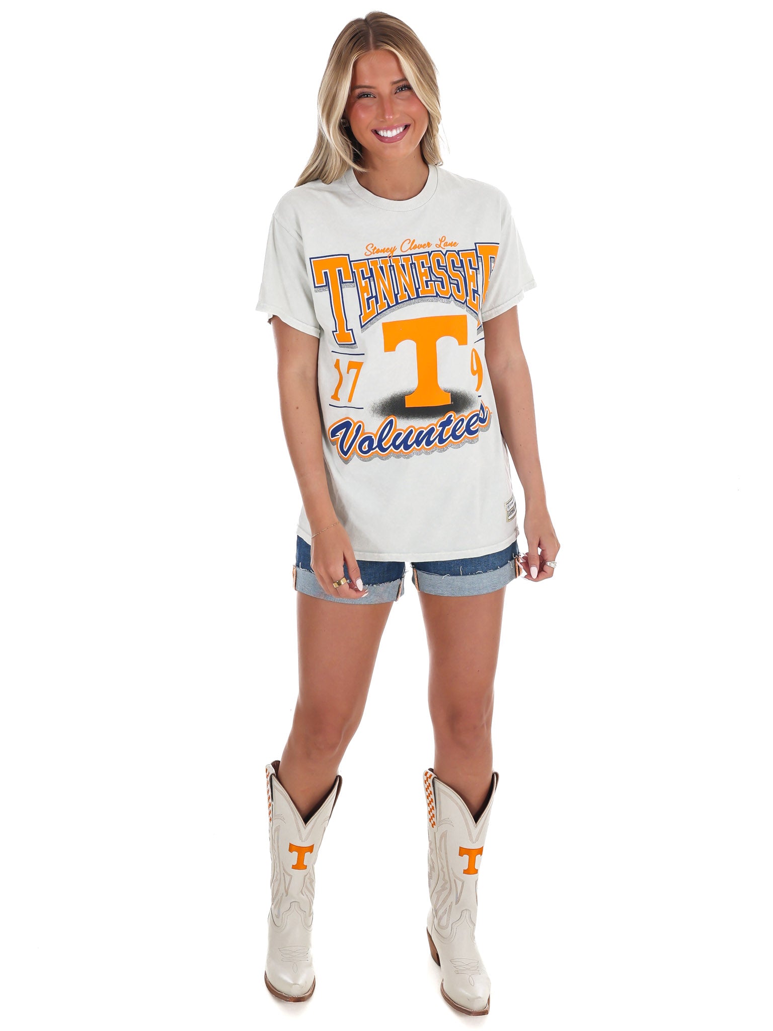 '47 x Stoney Clover Lane Tennessee Glitter Spirit Vintage Tee