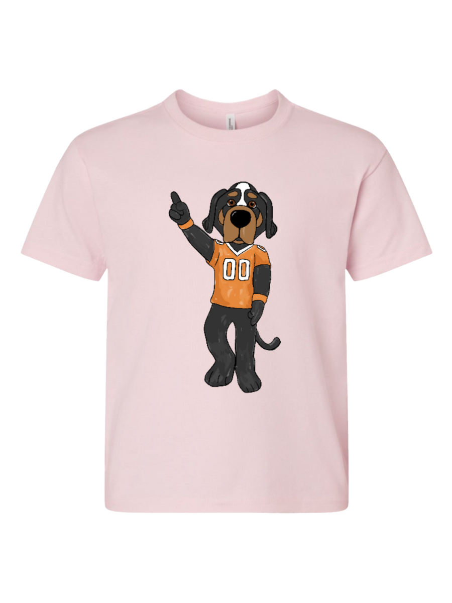 Cropped Watercolor Smokey Tee