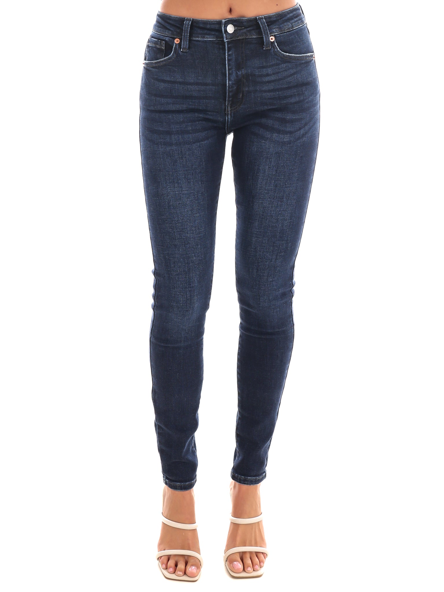 Corset High Rise Super Skinny Jeans
