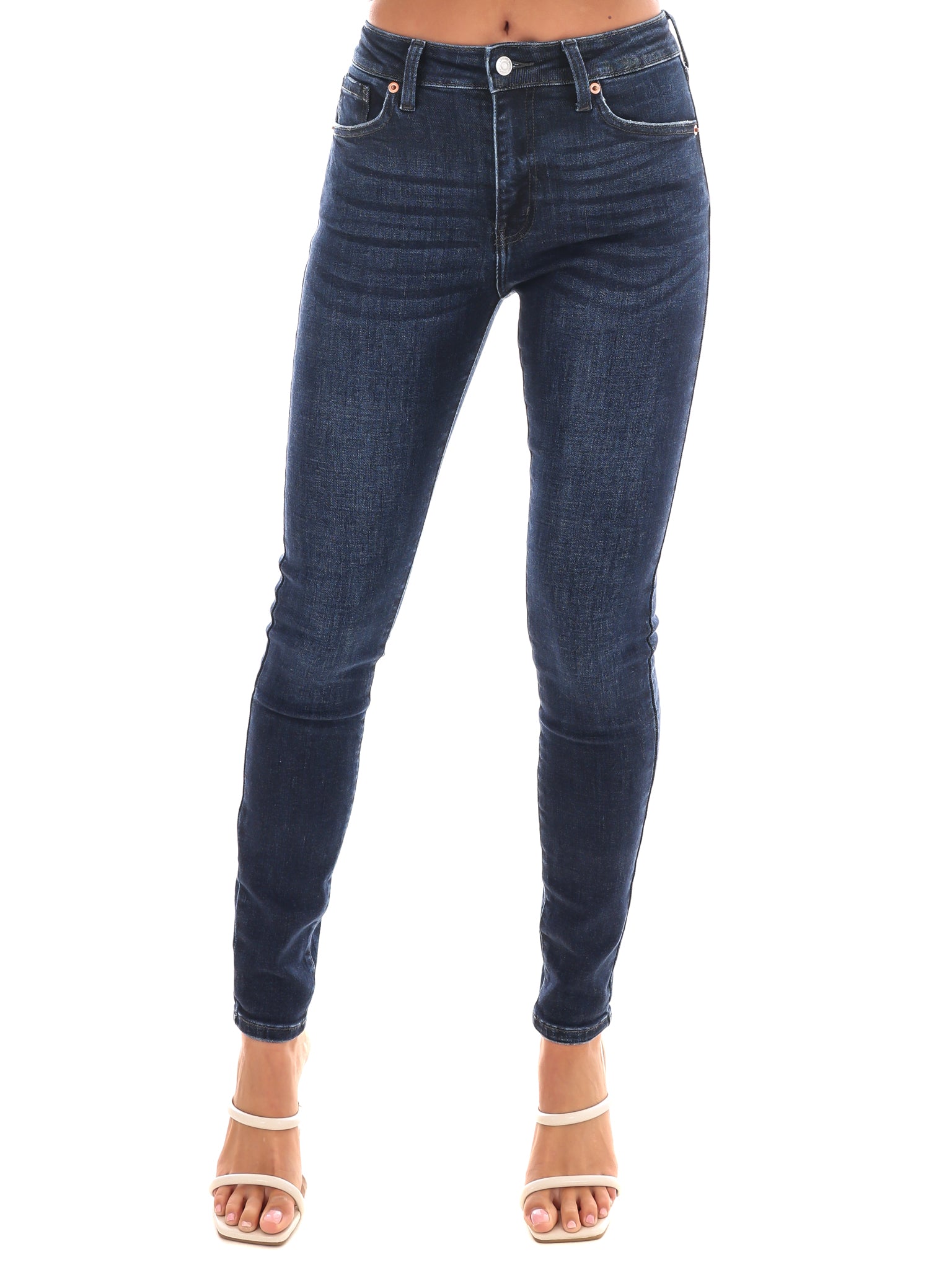 Corset High Rise Super Skinny Jeans
