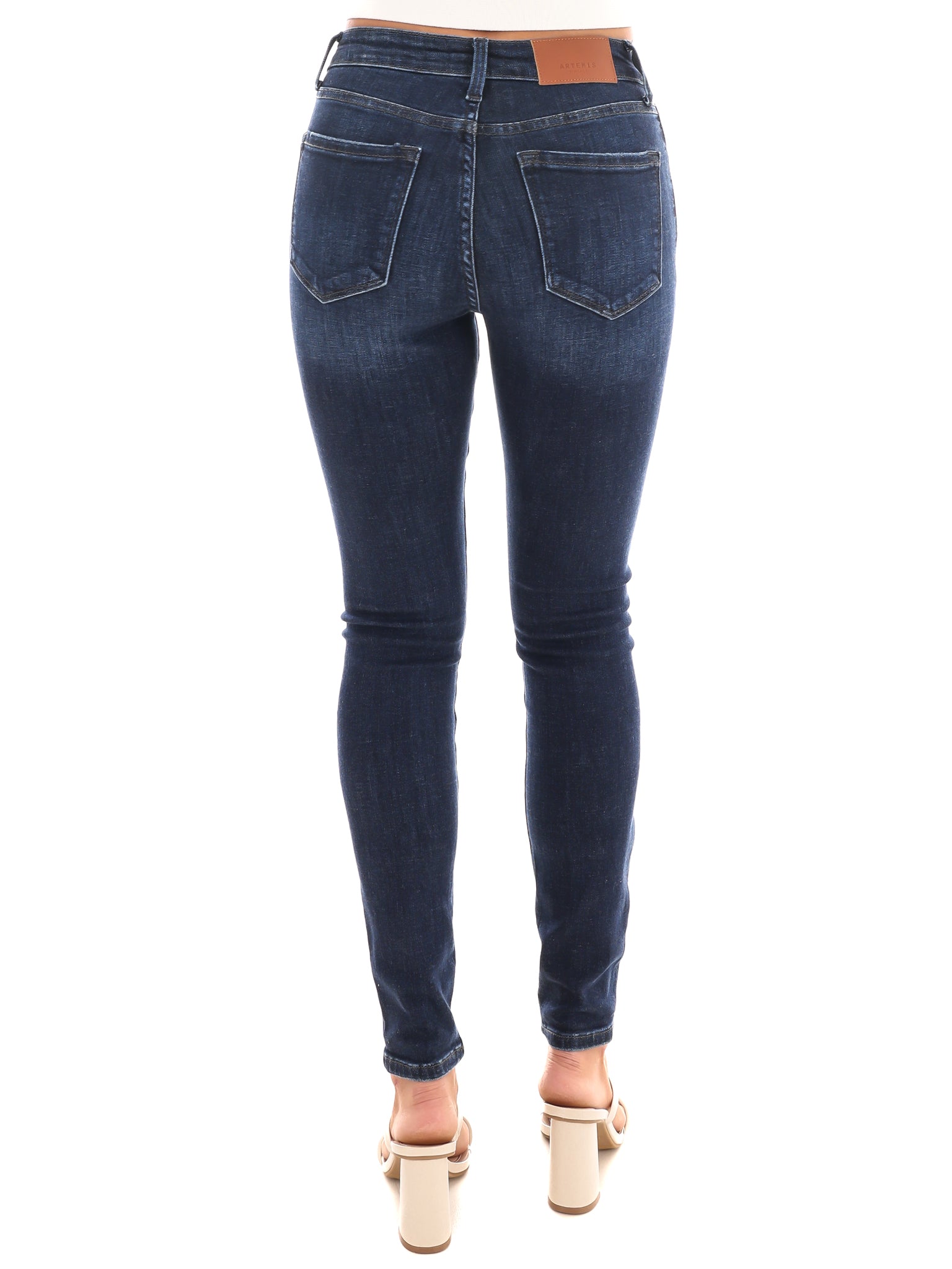 Corset High Rise Super Skinny Jeans