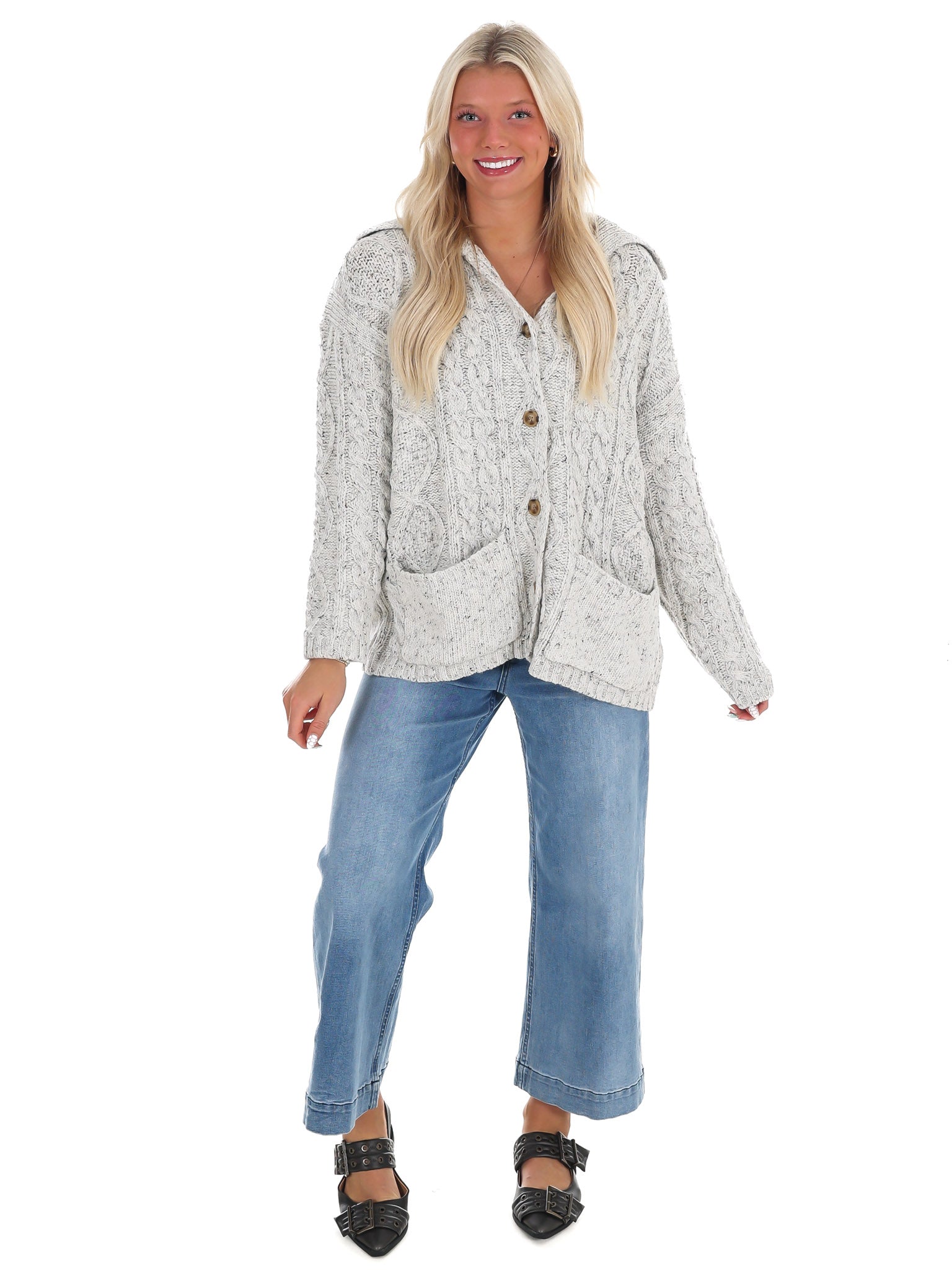 Fireside Layers Oversized Cardigan