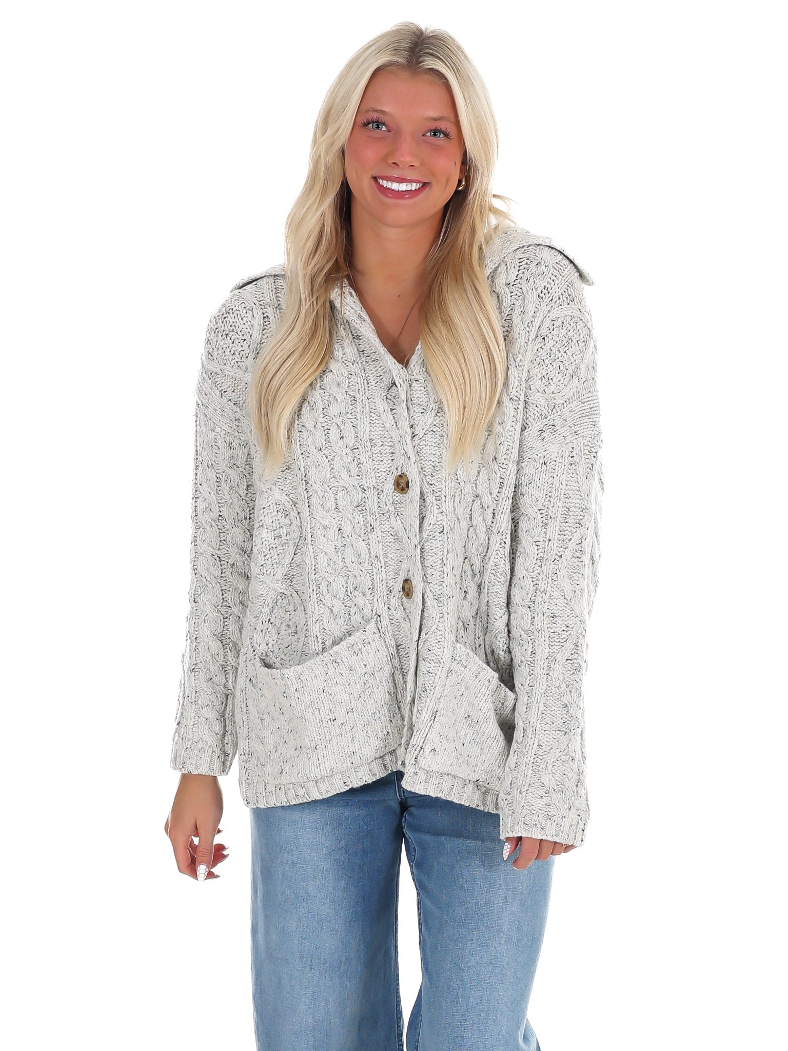 Fireside Layers Oversized Cardigan