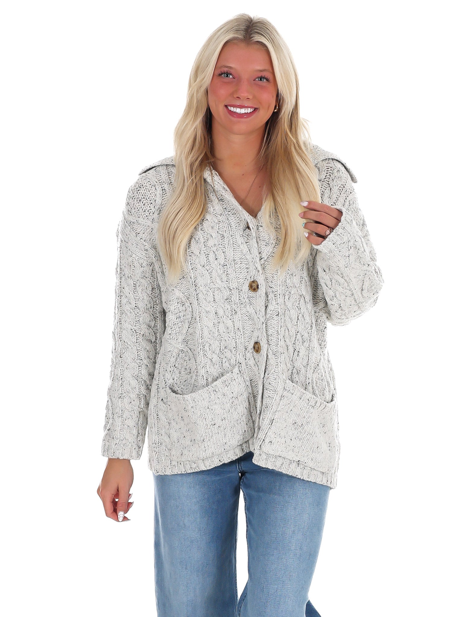 Fireside Layers Oversized Cardigan