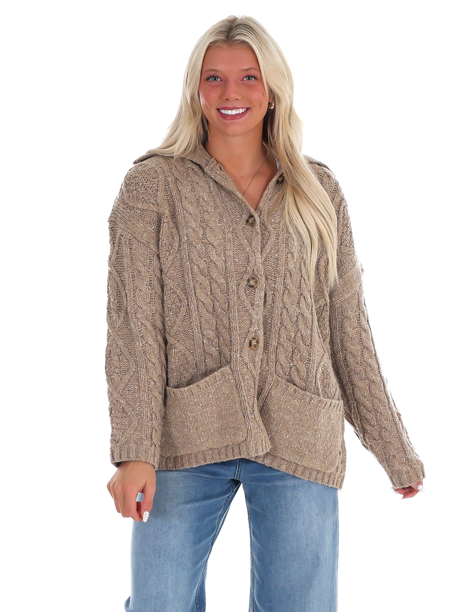 Fireside Layers Oversized Cardigan