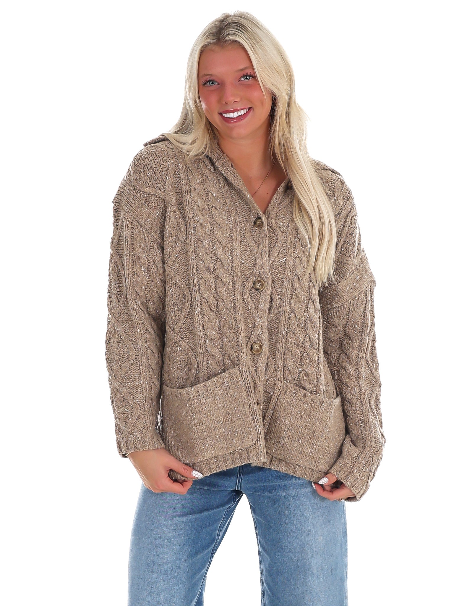 Fireside Layers Oversized Cardigan