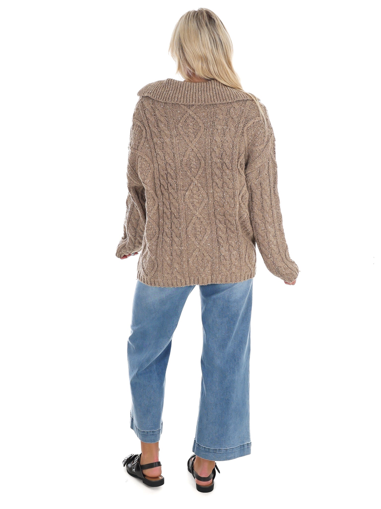 Fireside Layers Oversized Cardigan