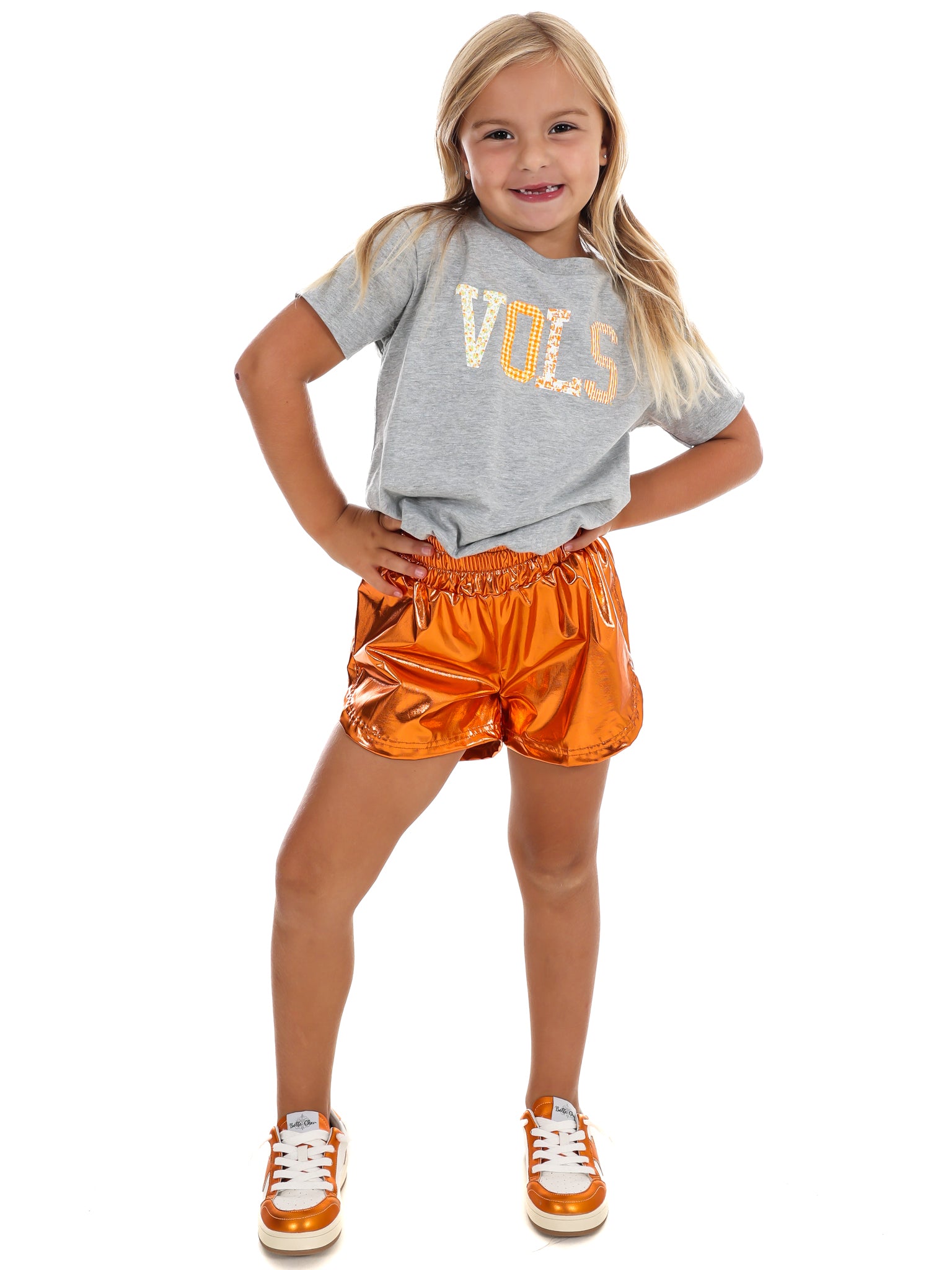 Youth Vols Quilted Puff Ink Tee