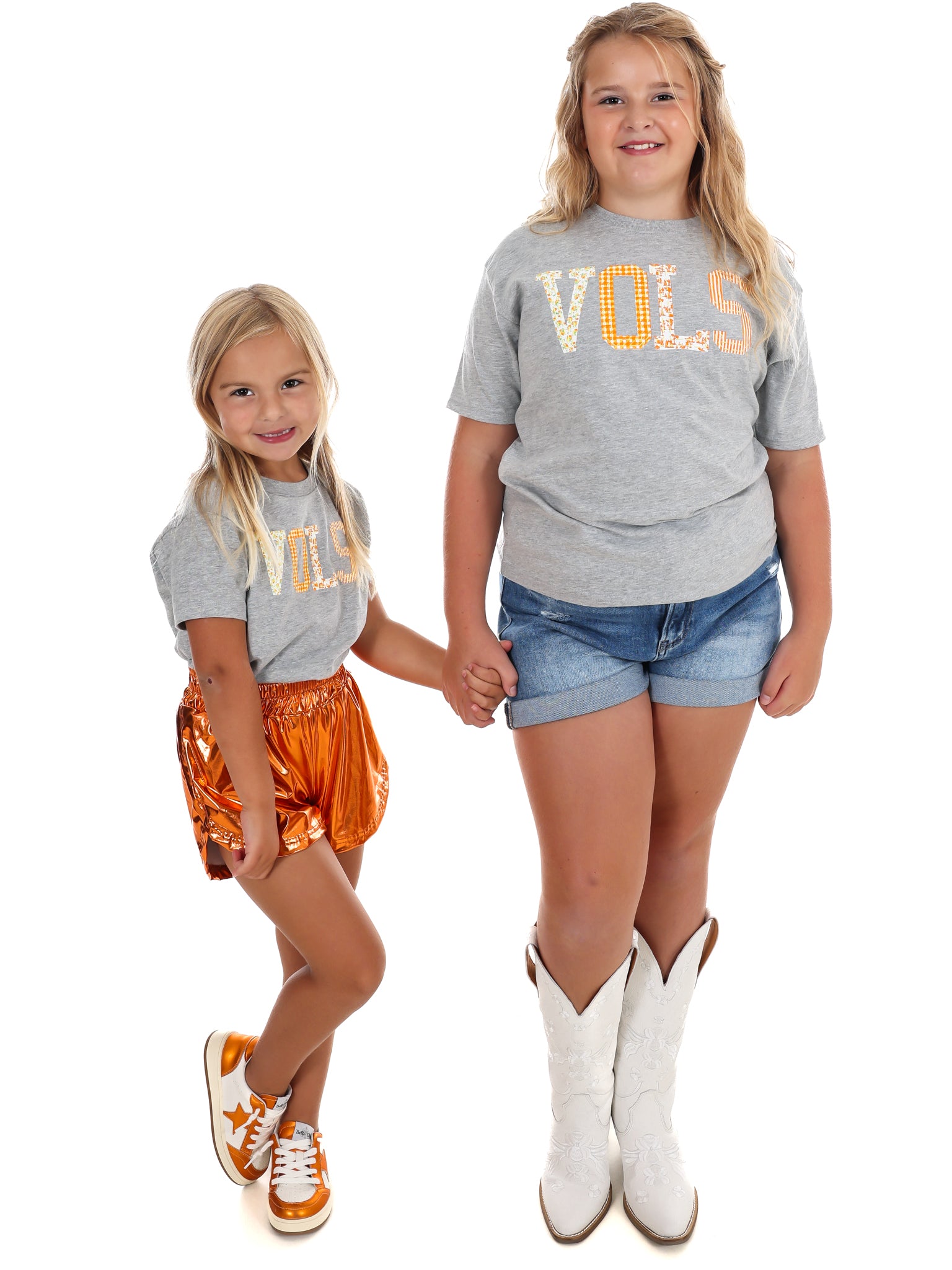 Youth Vols Quilted Puff Ink Tee