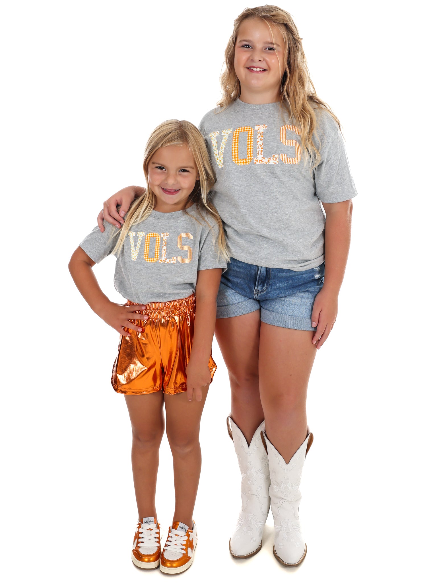 Youth Vols Quilted Puff Ink Tee