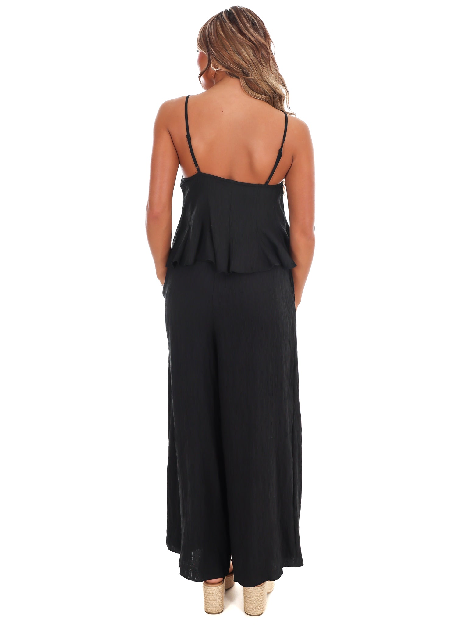 Round of Applause Wide Leg Jumpsuit