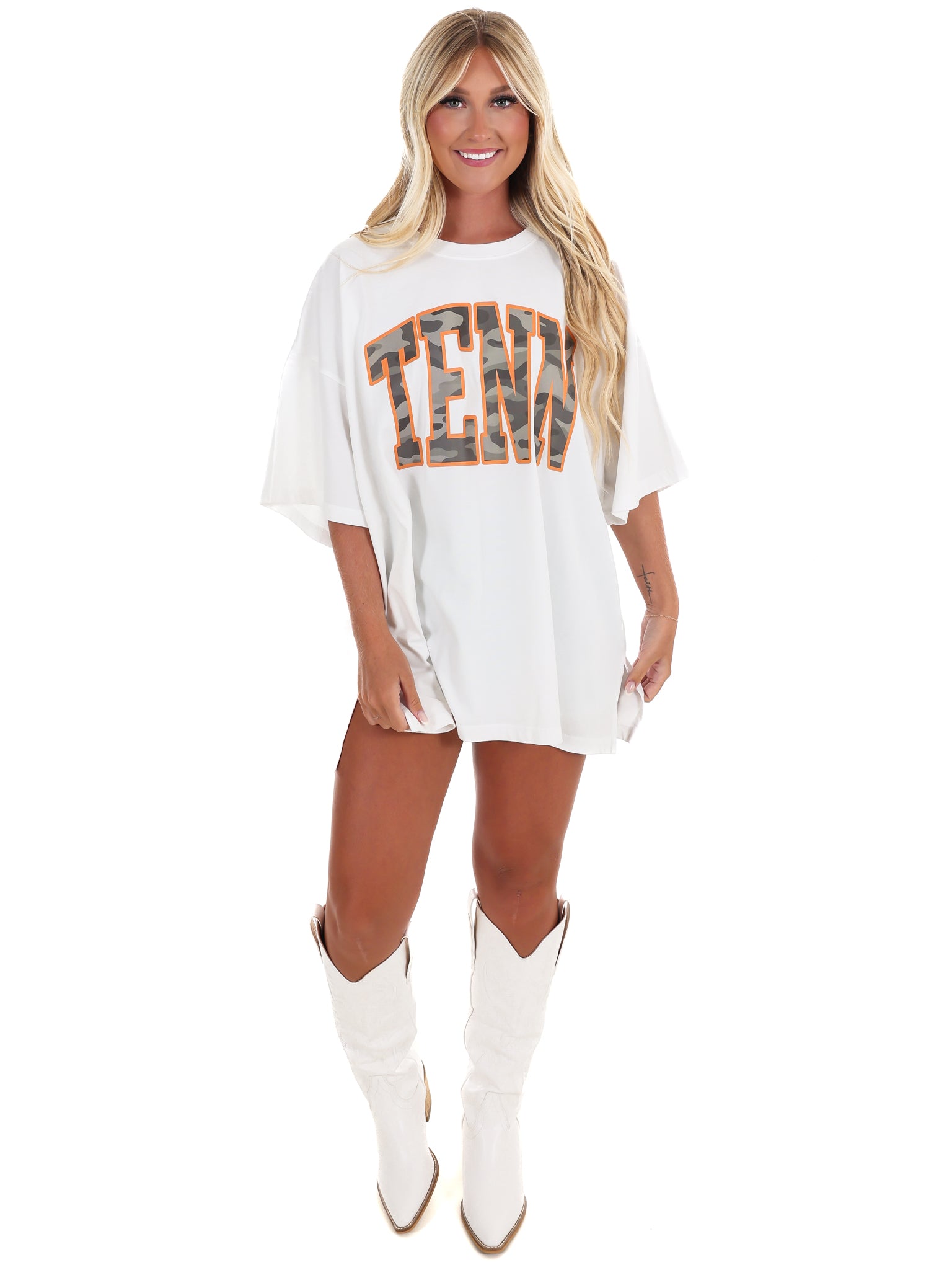 Camo TENN Oversized Tee