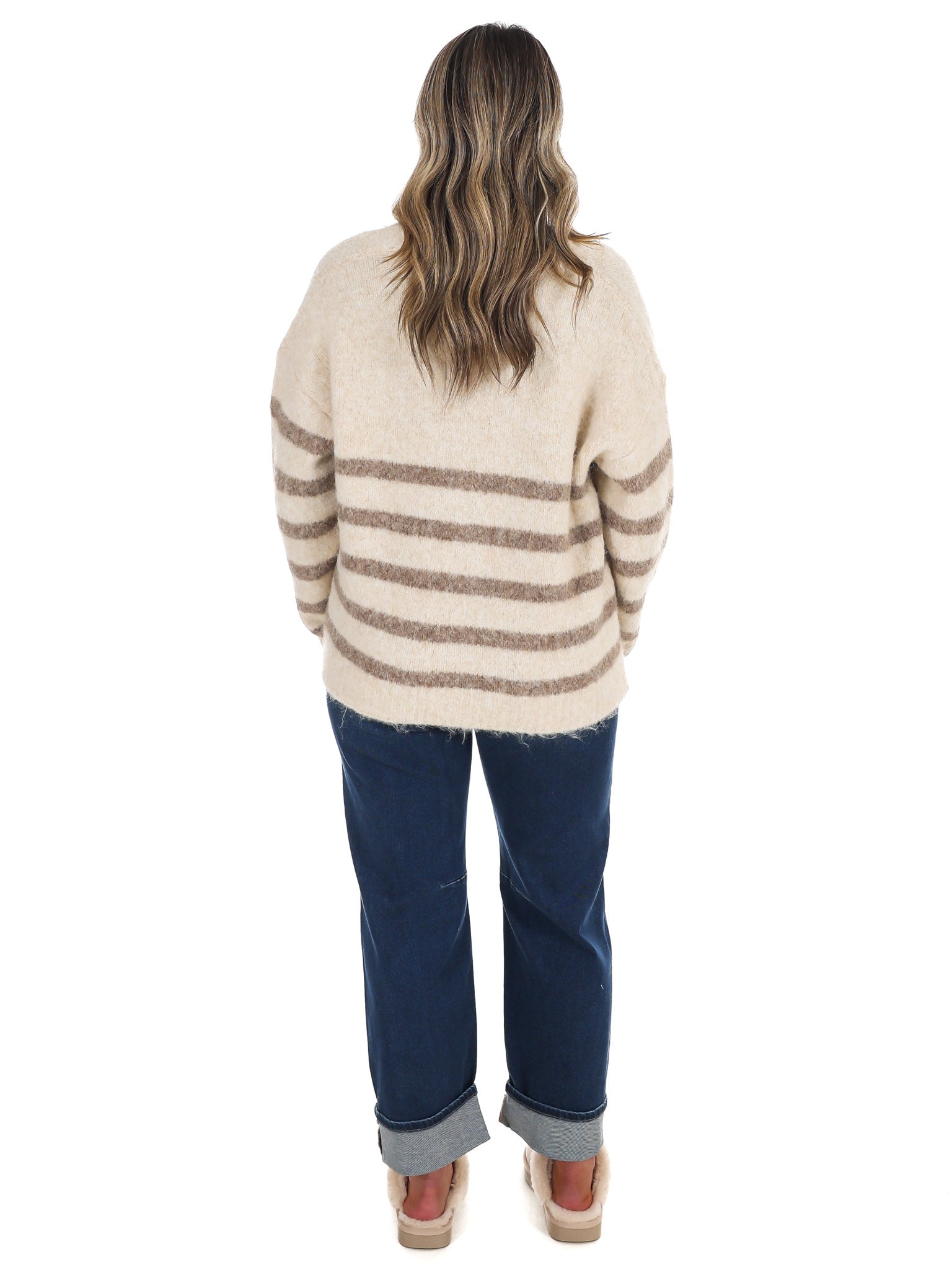 Timely Matter Super Soft Stripe Cardigan