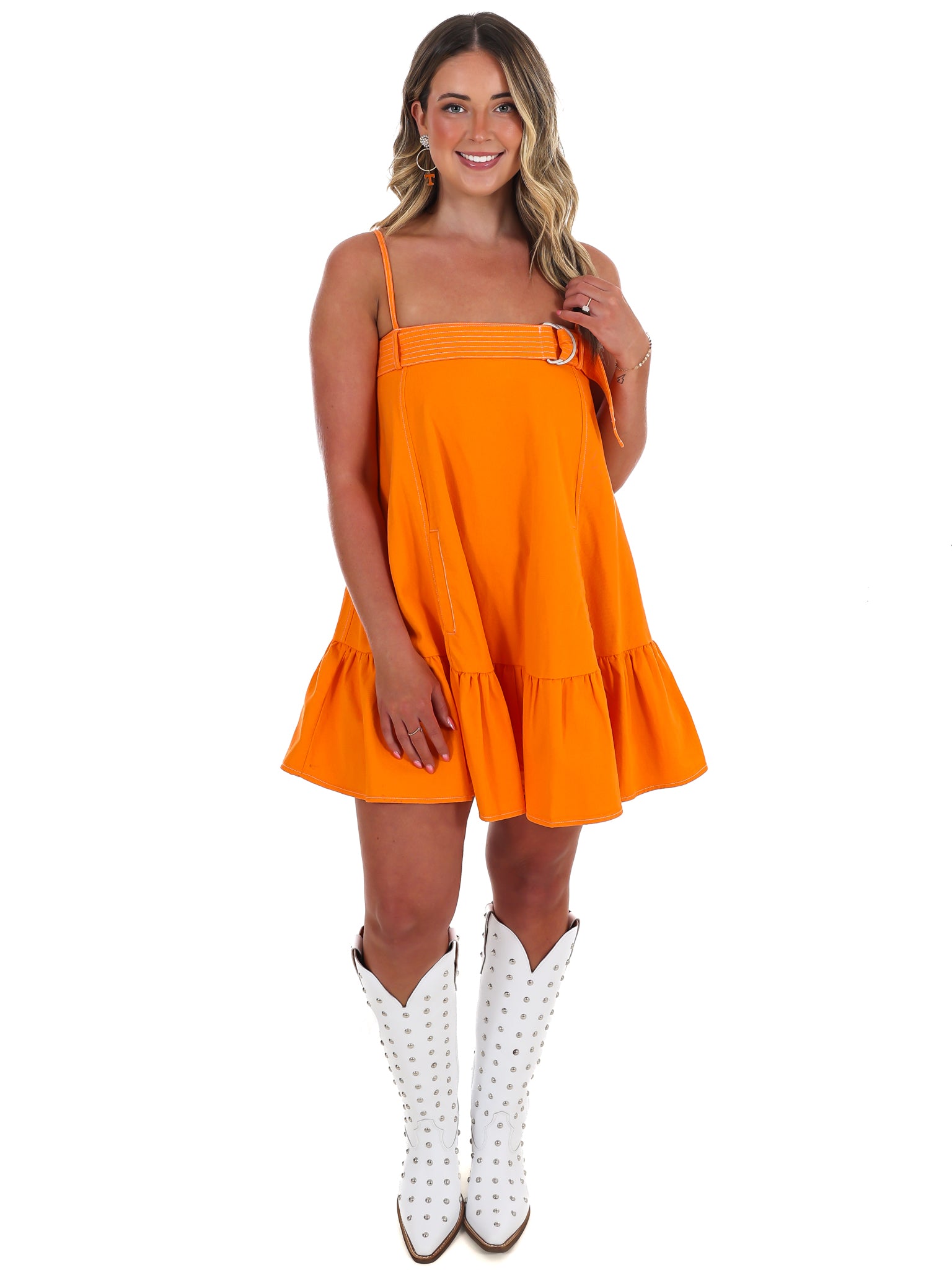 Eye on the Prize Denim Mini Dress