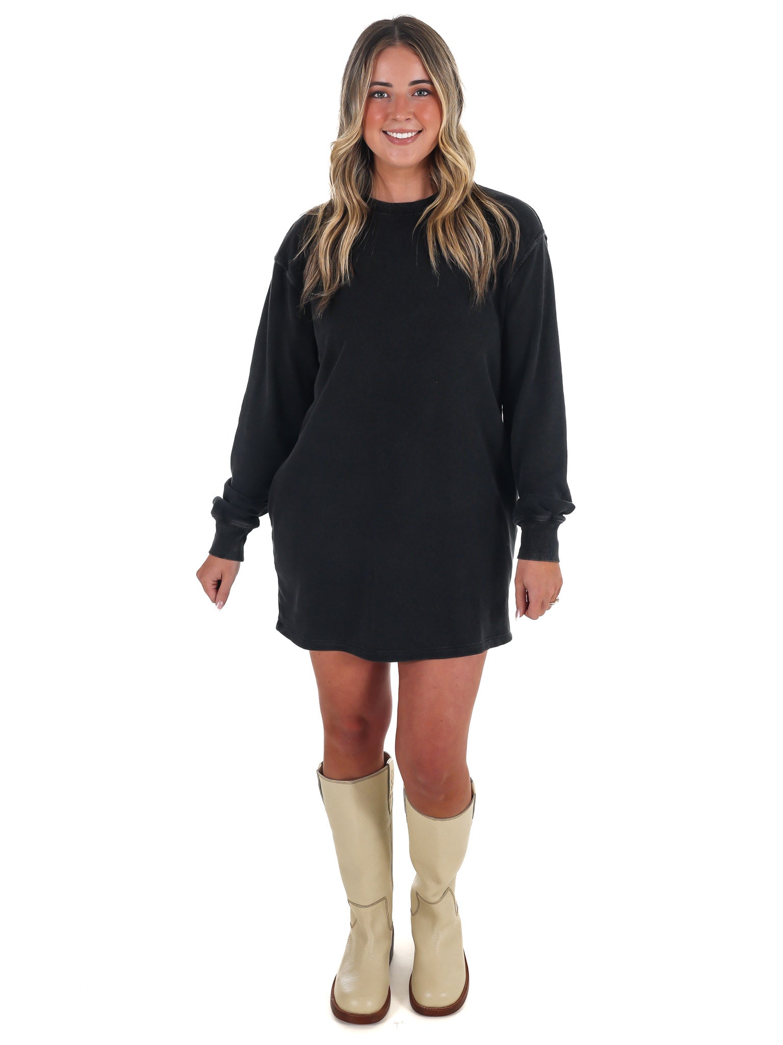 The Horizon Oversized Sweatshirt Dress