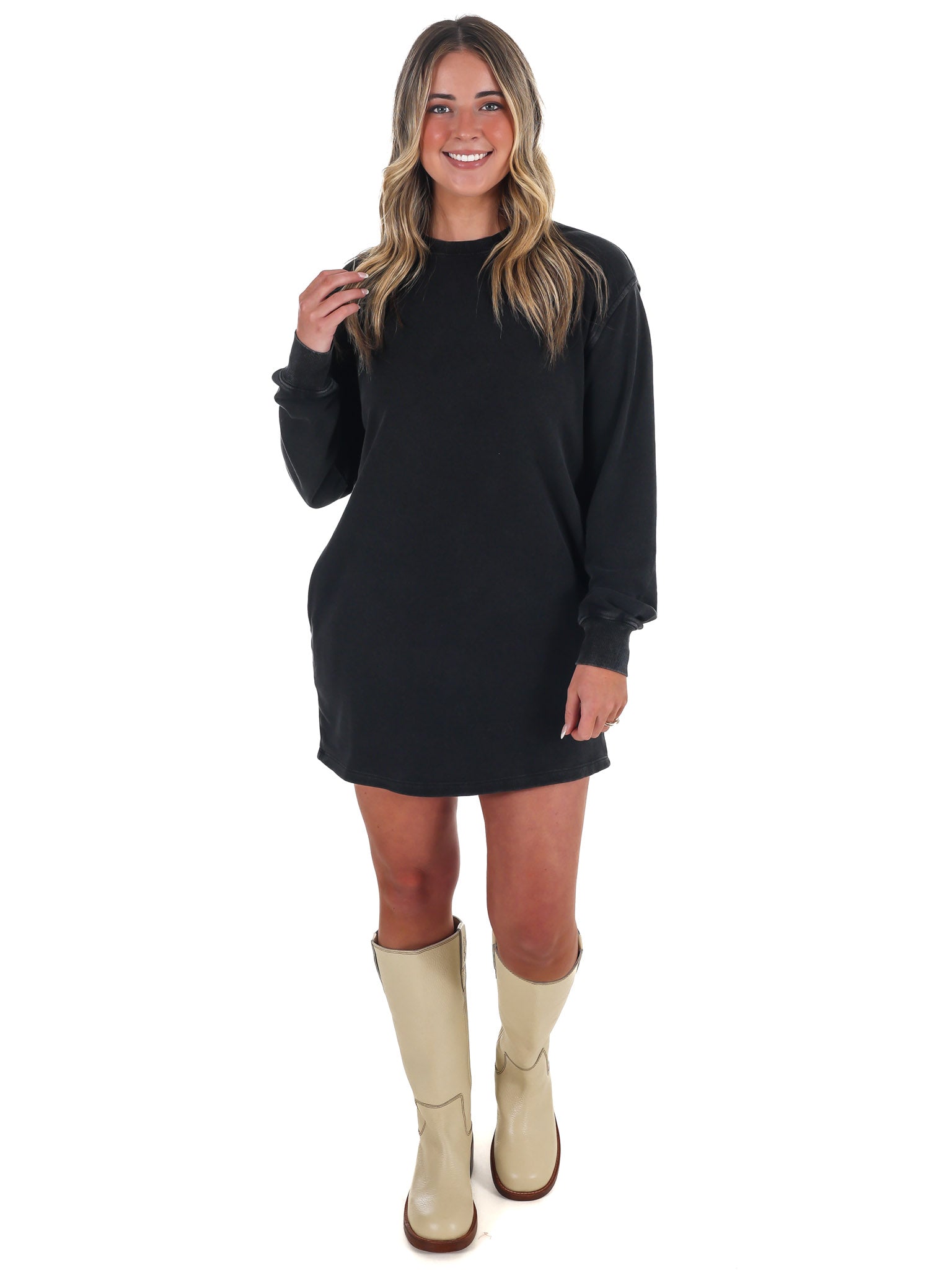 The Horizon Oversized Sweatshirt Dress