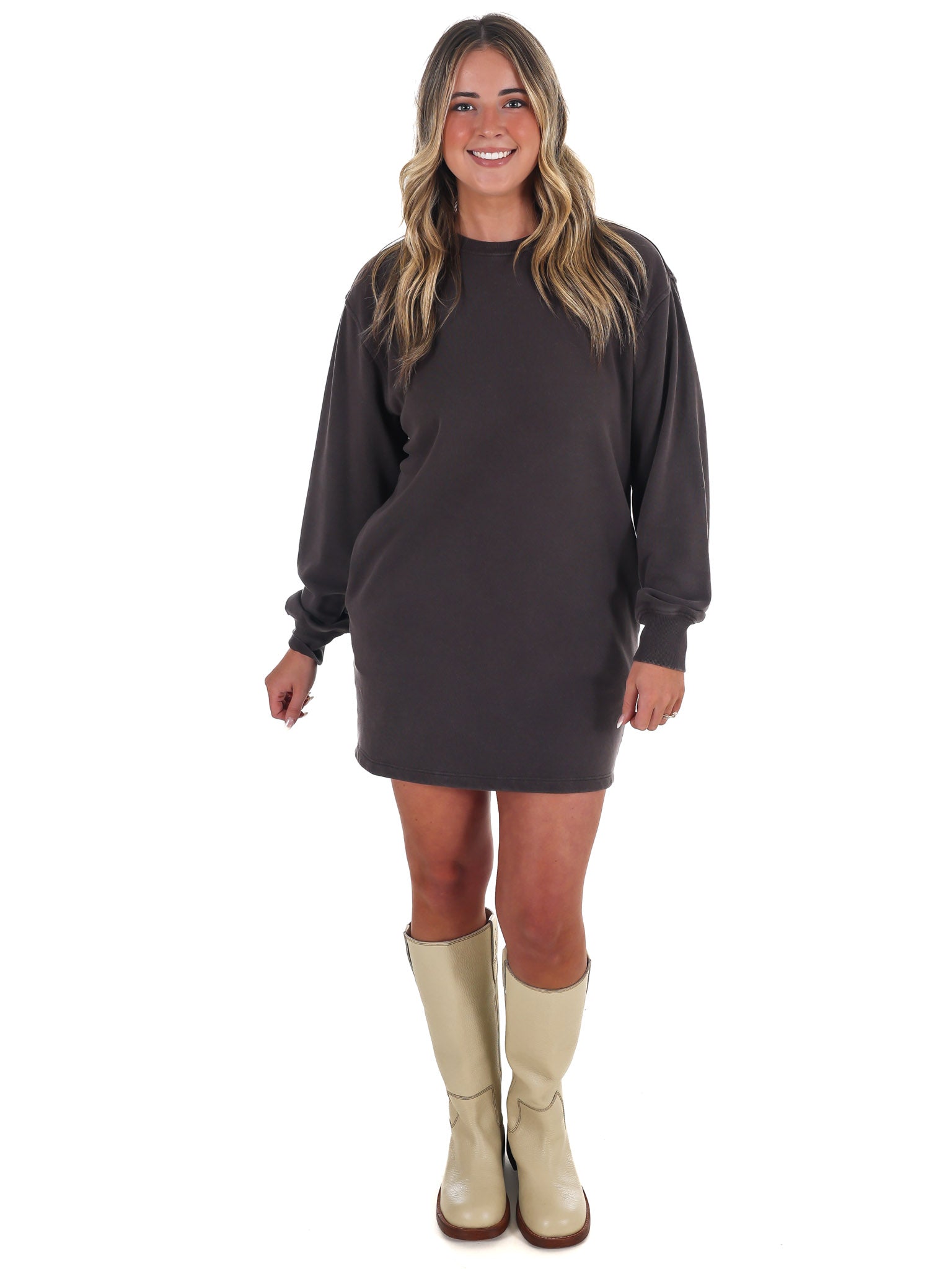 The Horizon Oversized Sweatshirt Dress