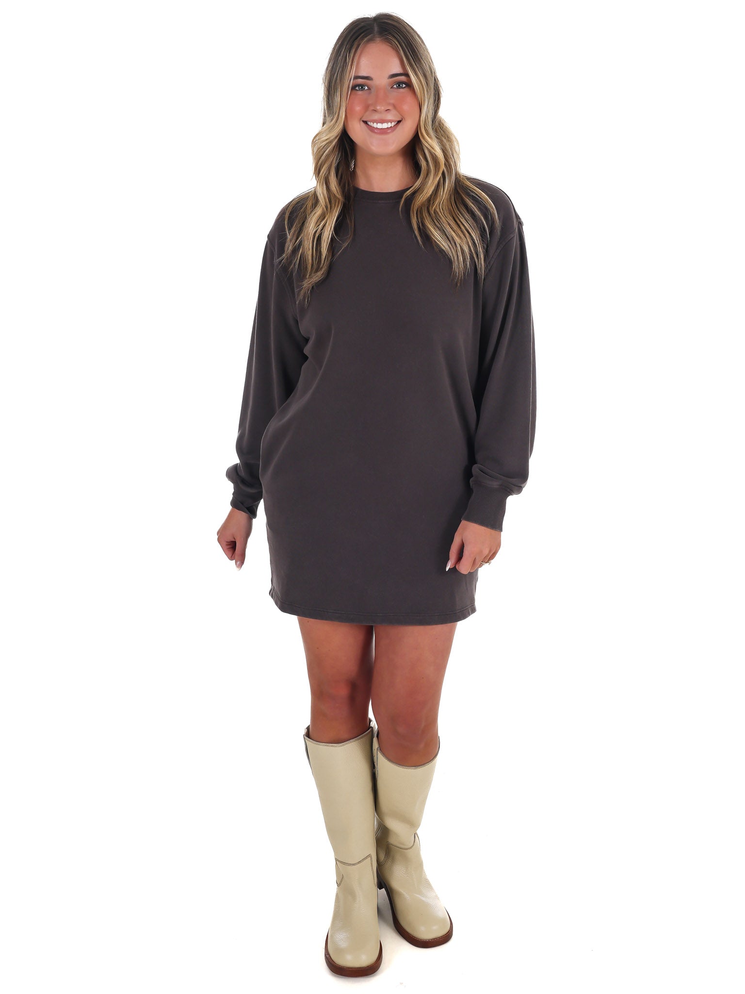 The Horizon Oversized Sweatshirt Dress