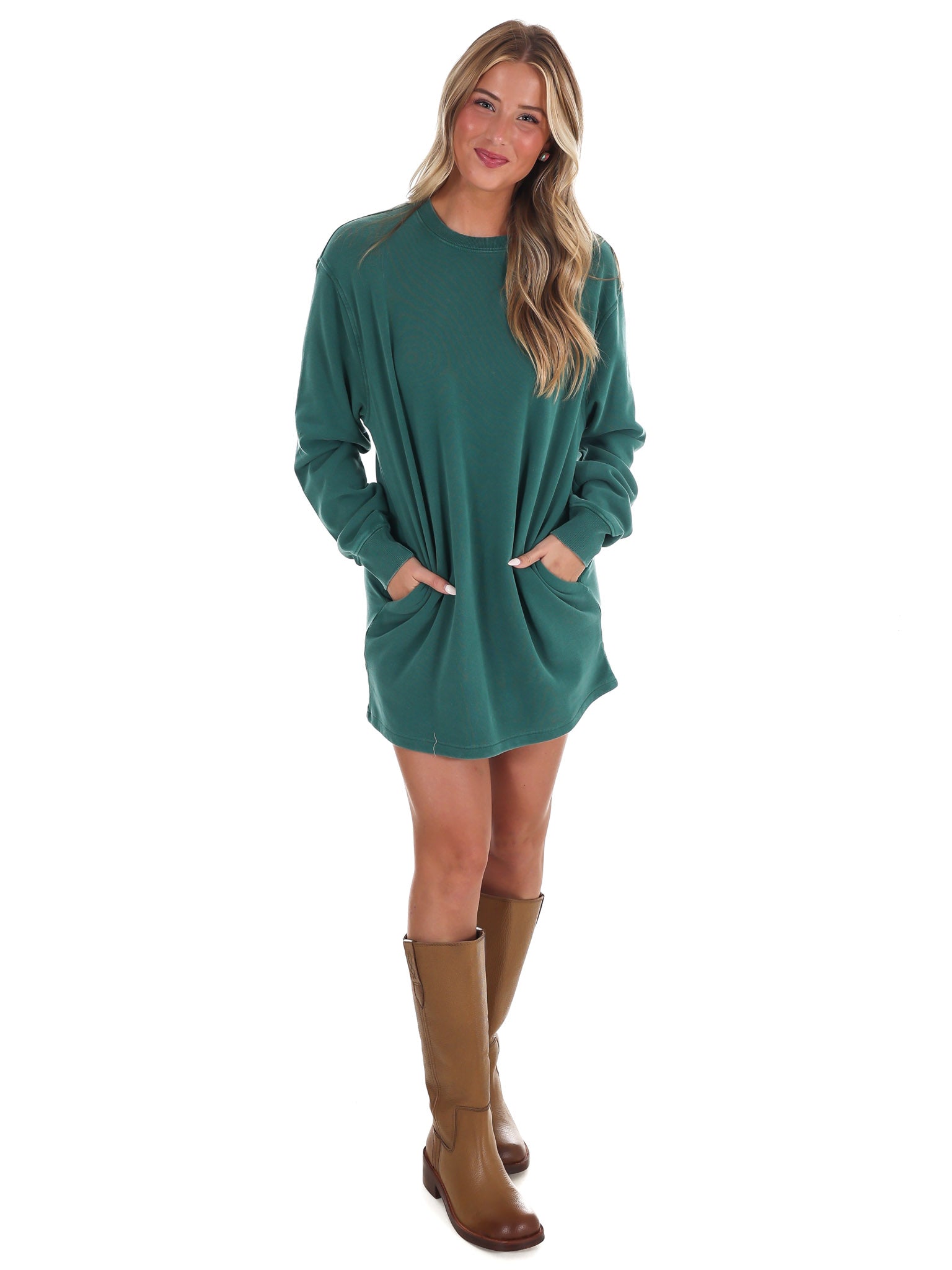 The Horizon Oversized Sweatshirt Dress