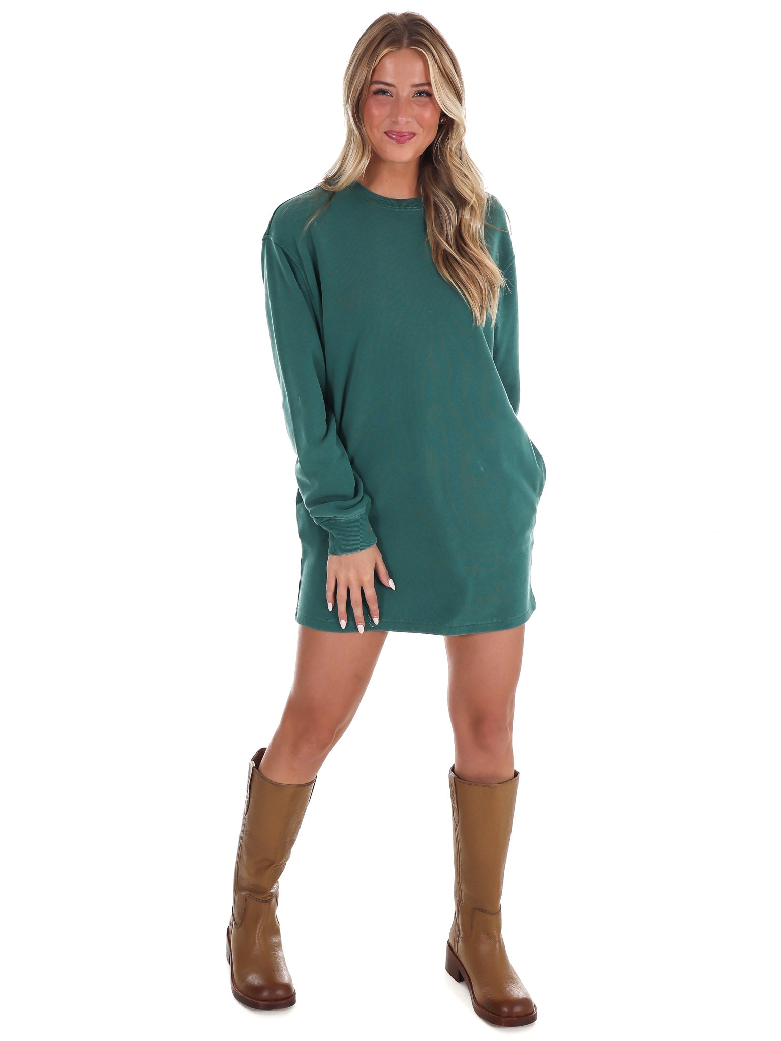 The Horizon Oversized Sweatshirt Dress